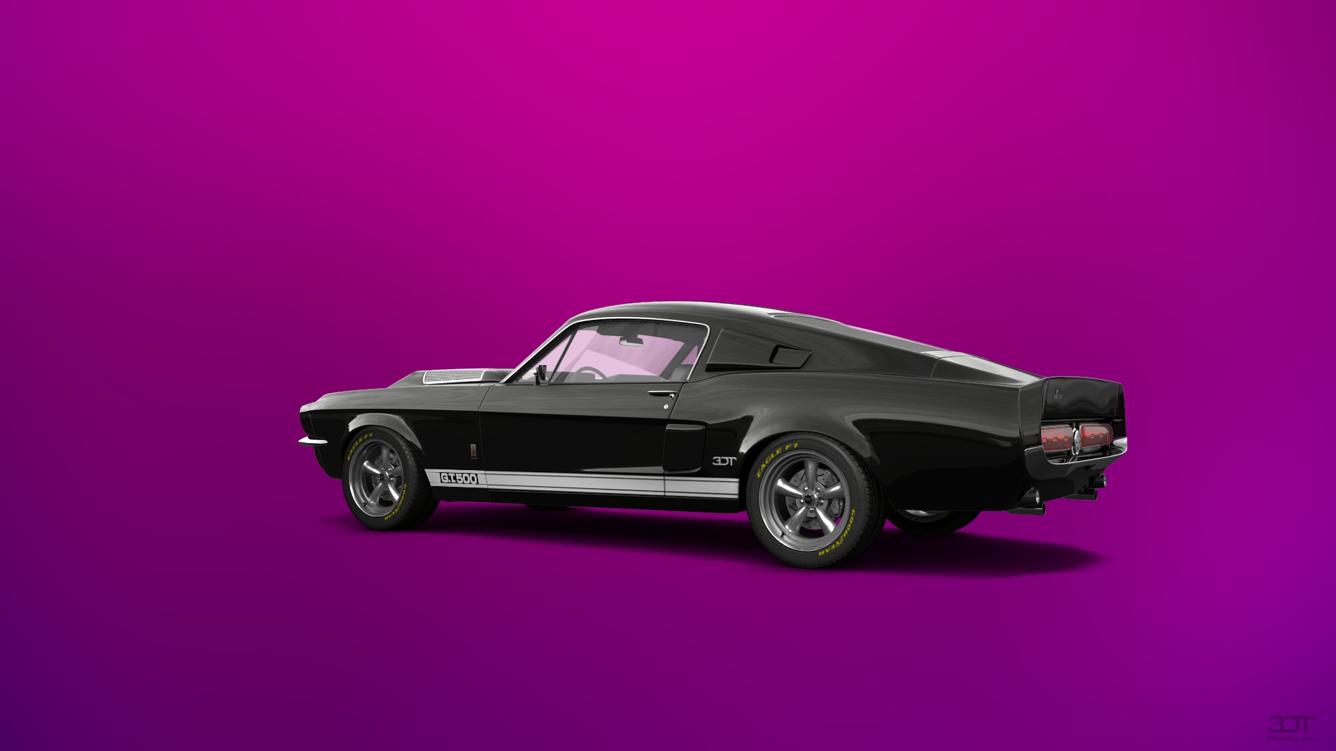 Mustang GT500 2 Door Coupe 1968 tuning