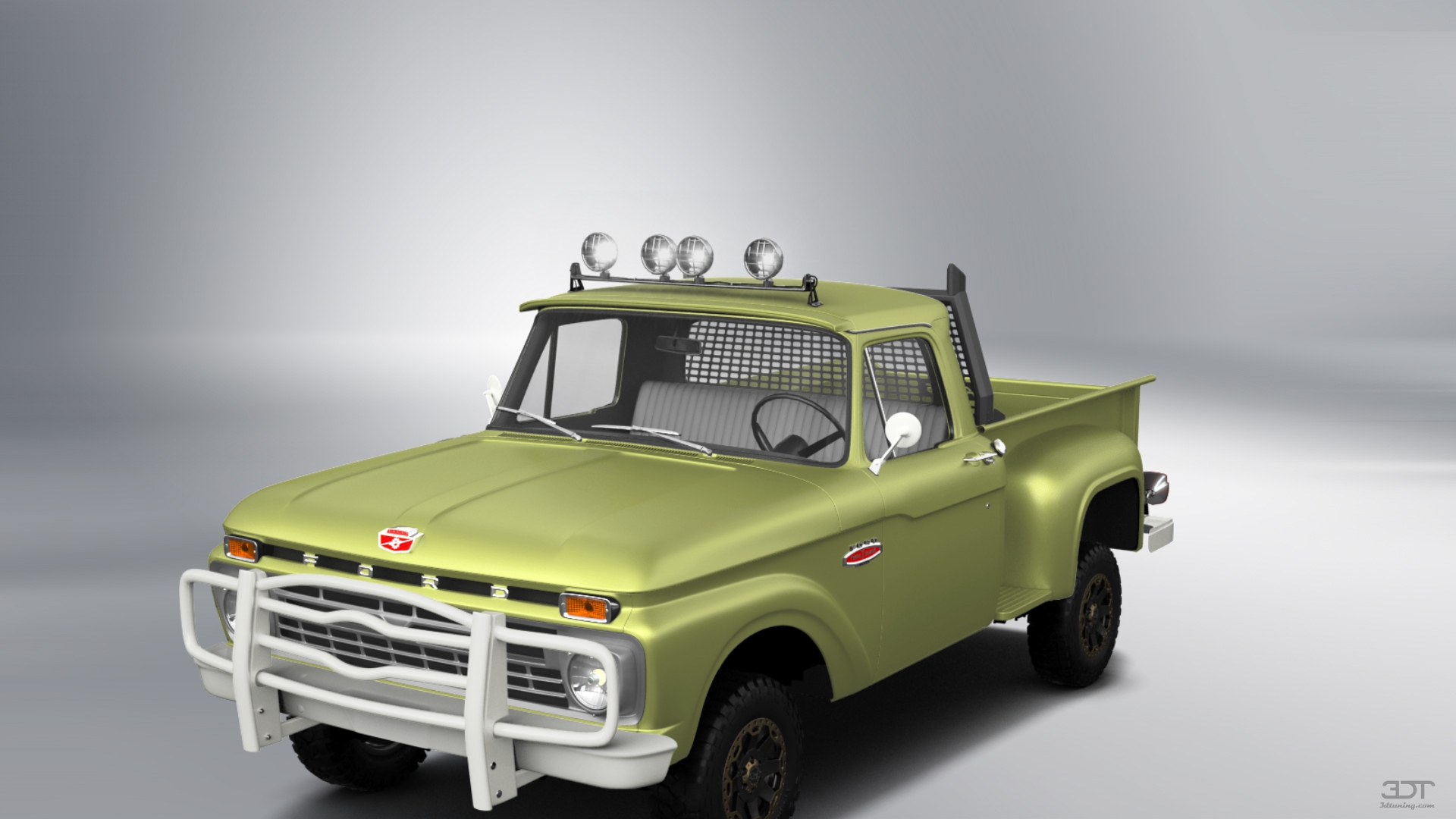 Ford F-100 Flareside 2 Door pickup truck 1961 Images
