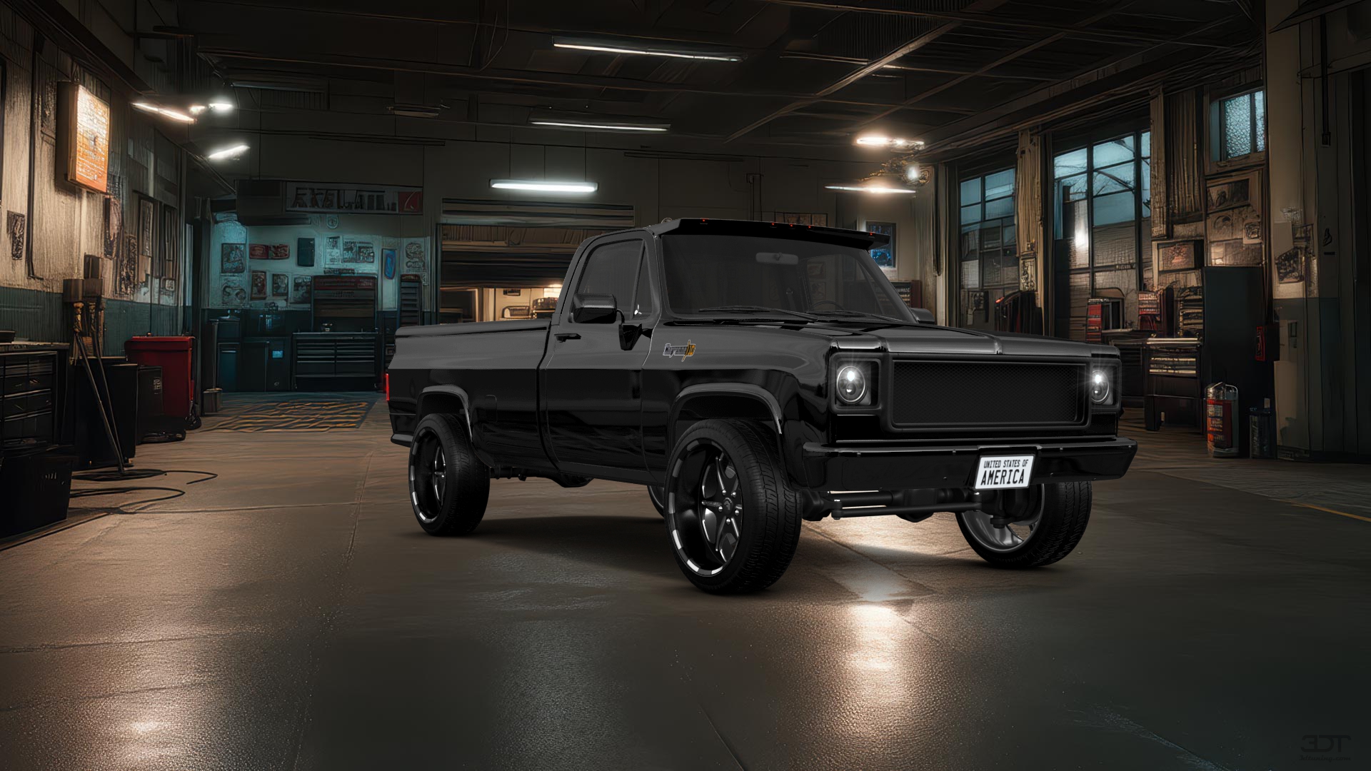 Chevrolet Silverado C-10 2 Door pickup truck 1973 tuning