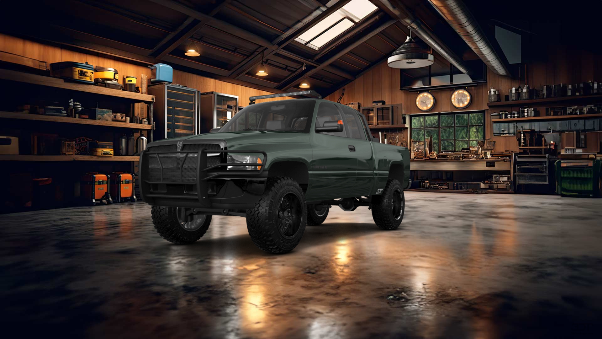 Dodge Ram 1500 Club Cab Pickup Truck 1999 tuning