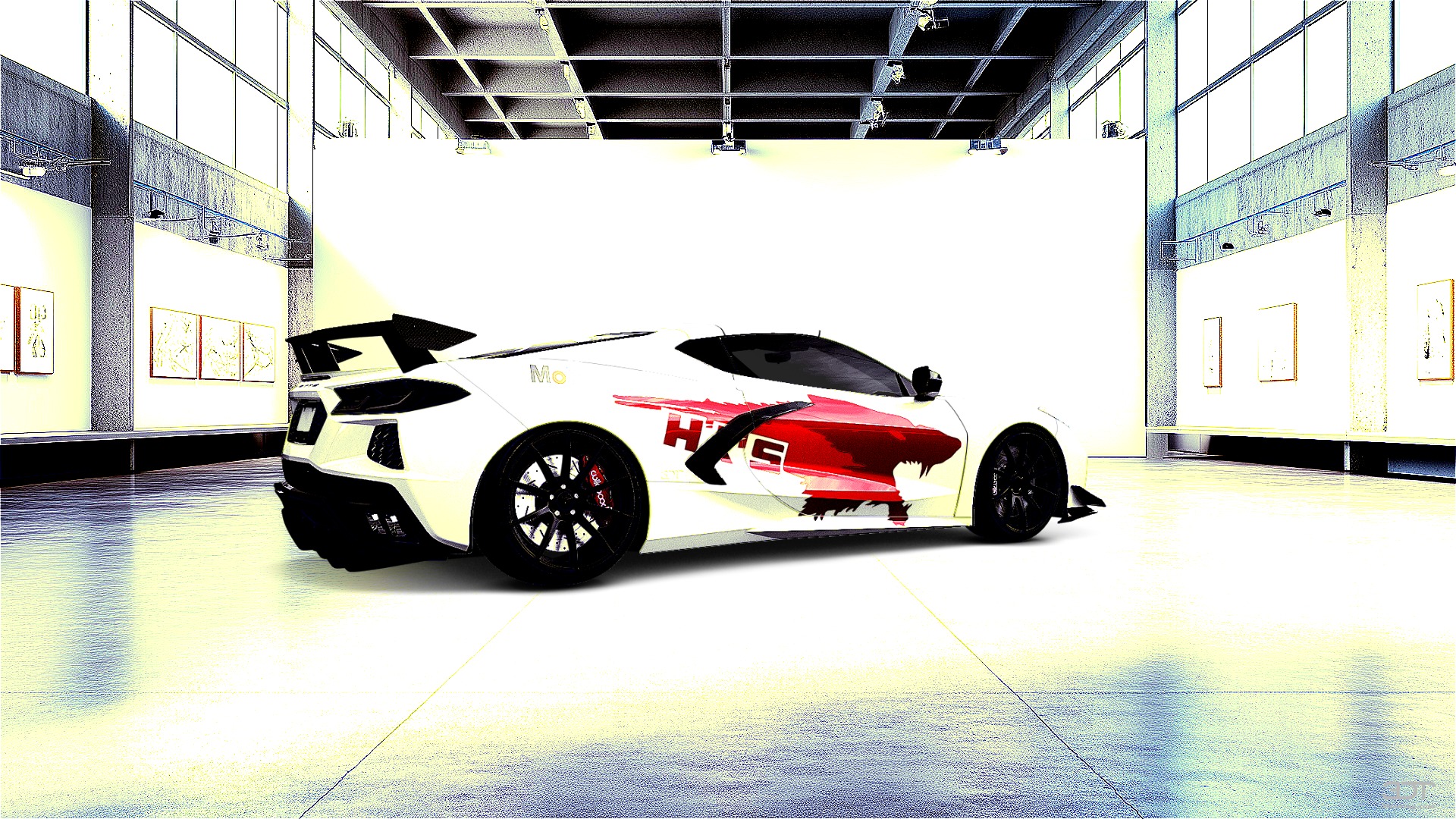 Chevrolet Corvette 2 door targa top 2020 tuning