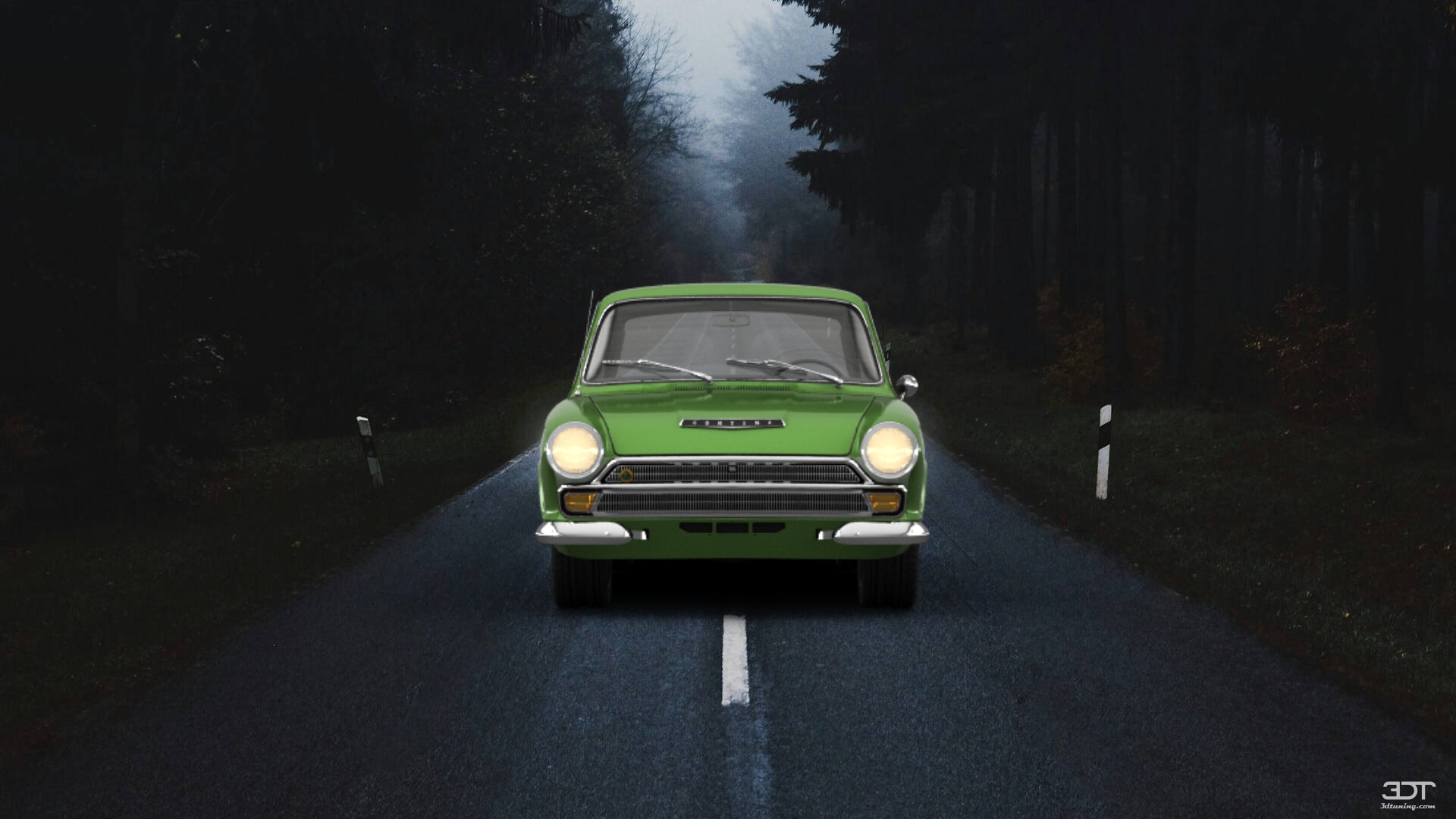 Tuning Lotus Cortina Coupe 1966
