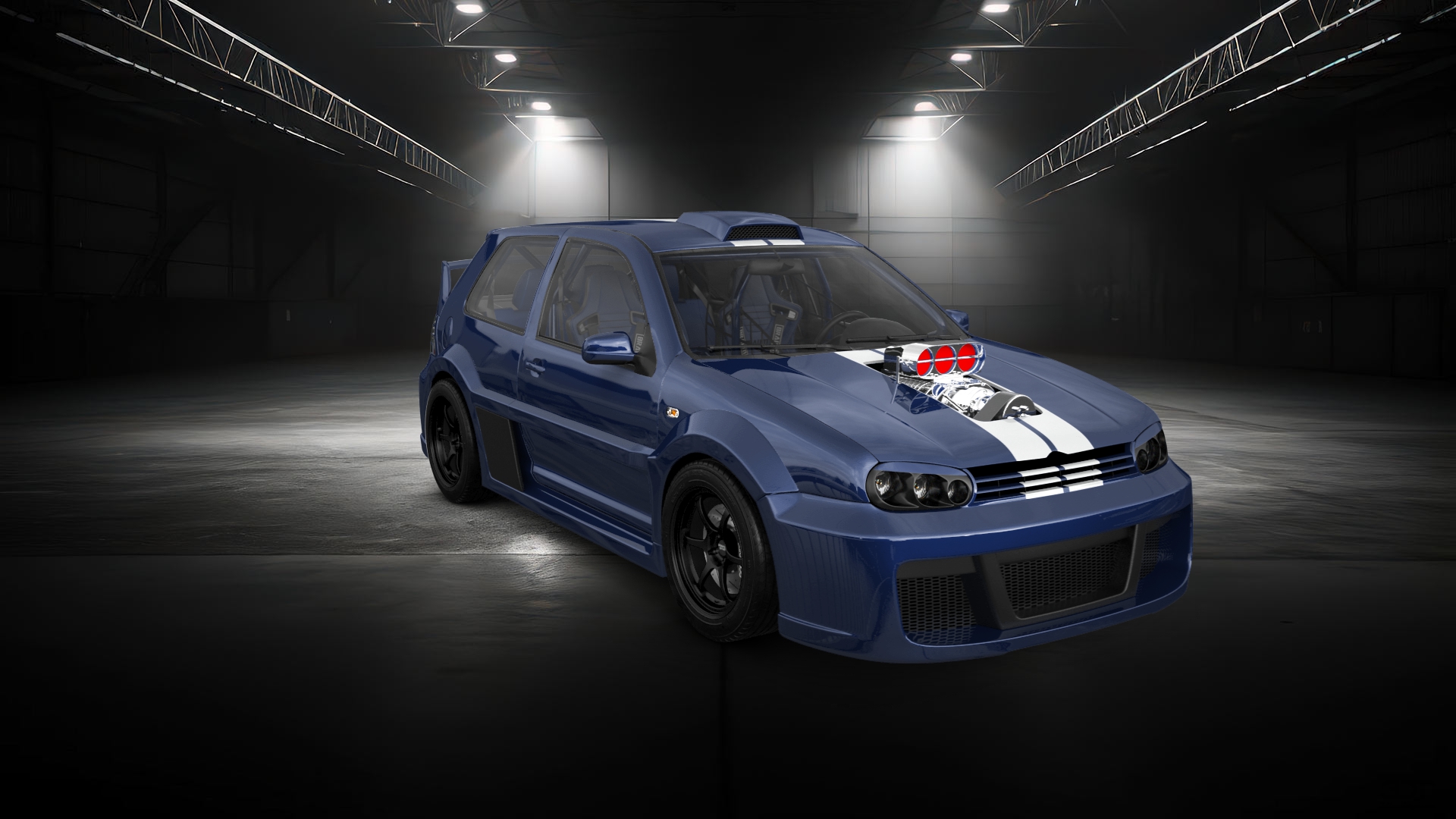 Volkswagen Golf 4 (mk4) 3 Door Hatchback 1997 tuning
