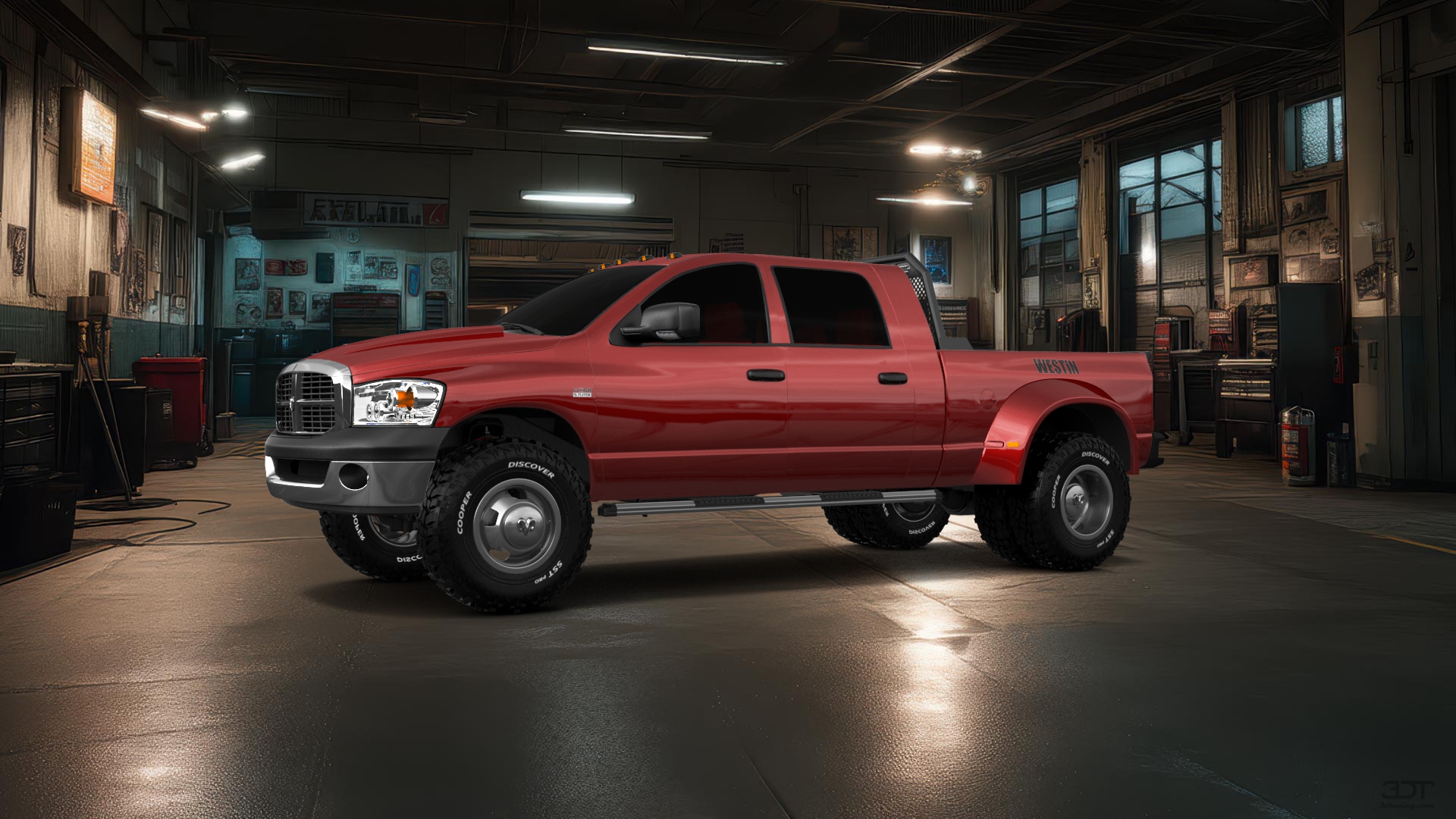 Dodge Ram 3500 Dually 4 Door pickup truck 2007 tuning