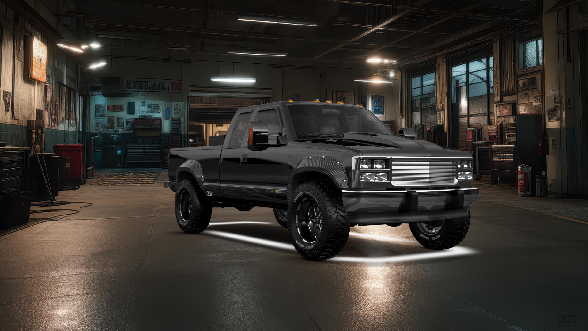 Chevrolet K2500 Extended Cab Pickup 1989 tuning