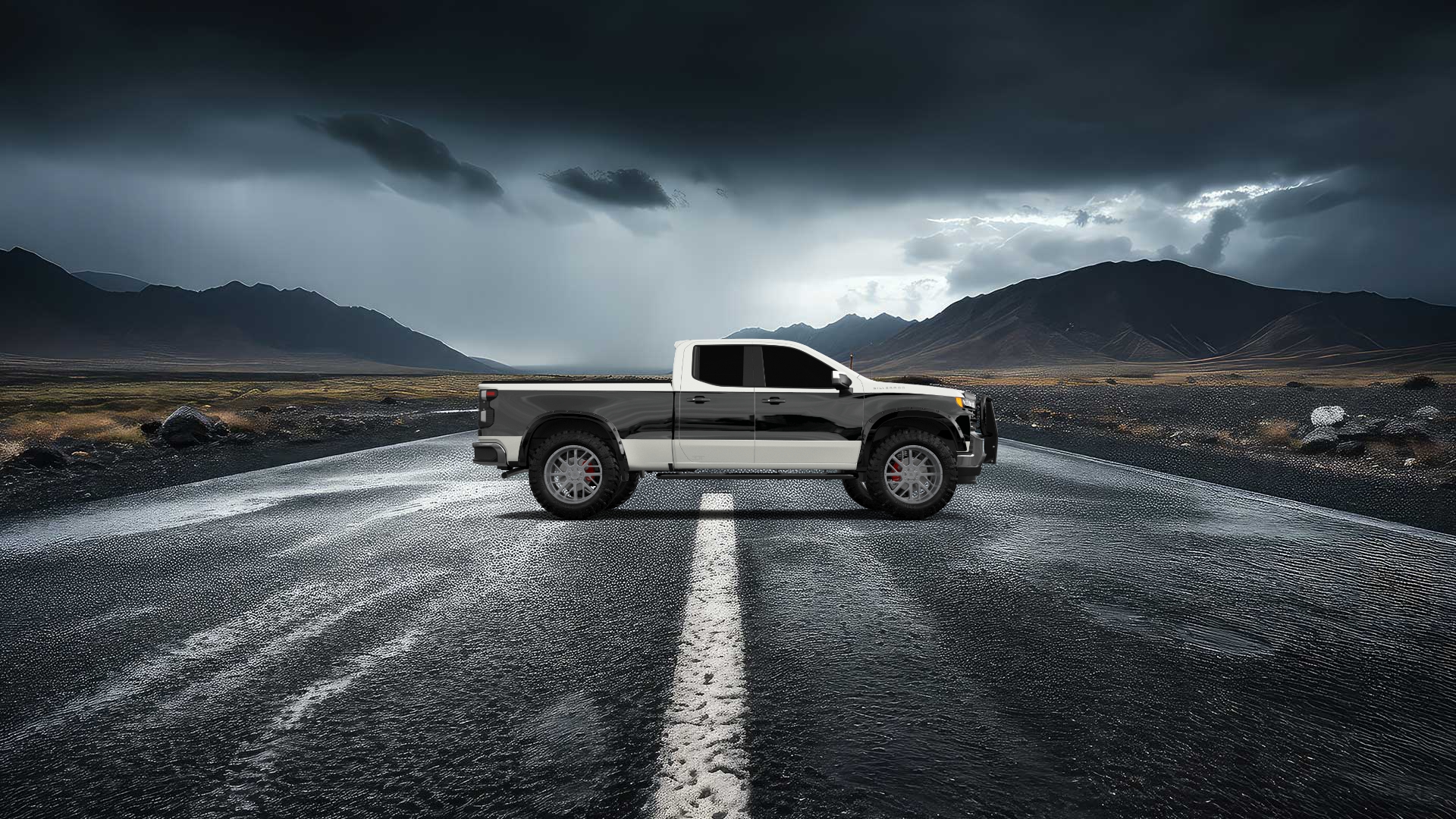 Chevrolet Silverado 1500 6.6 ft box 4 Door pickup truck 2021