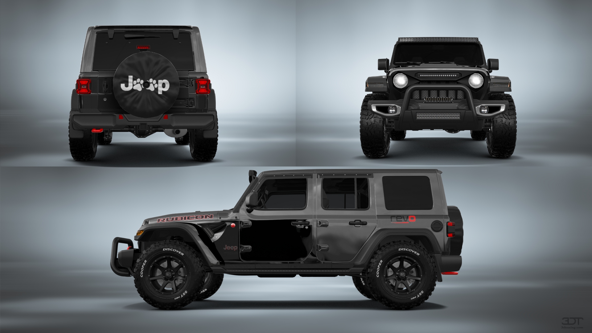 Jeep Wrangler Rubicon JL 4 Door SUV 2017 tuning