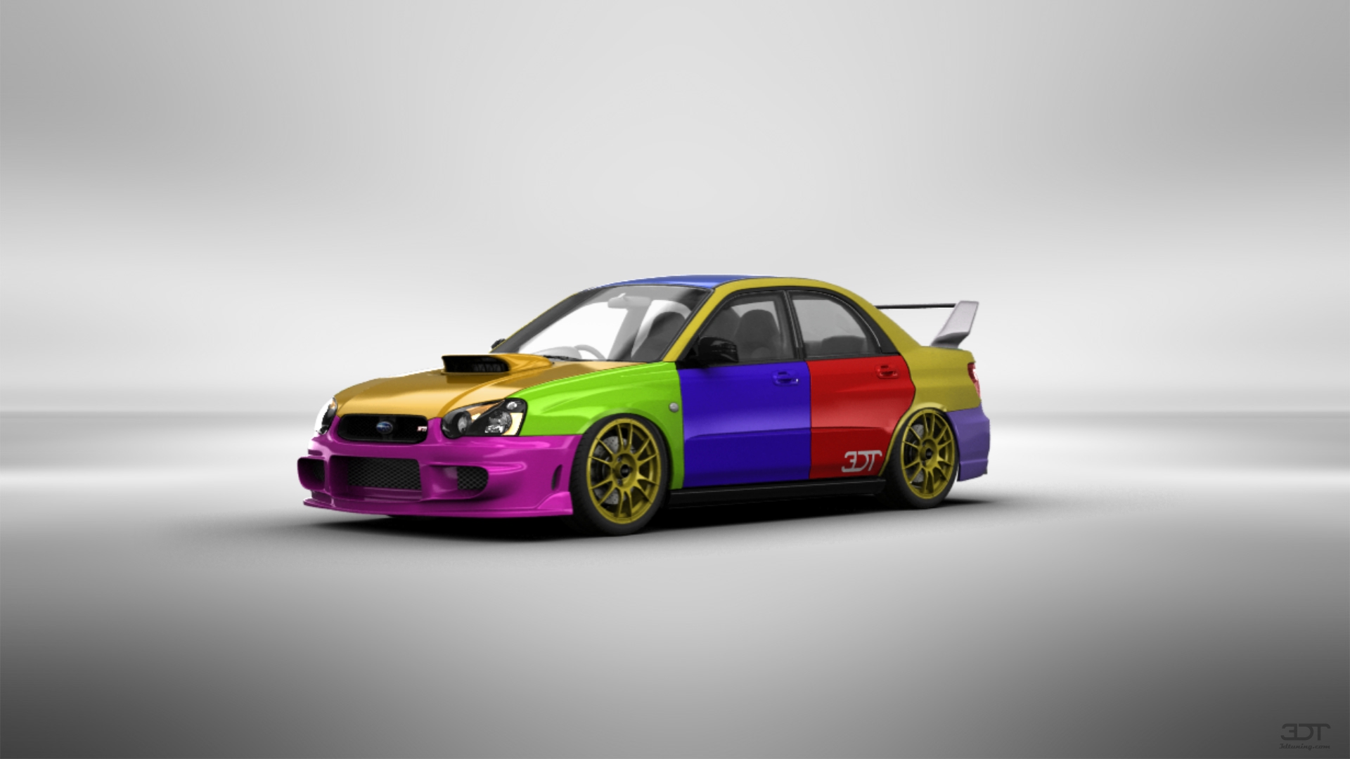 Subaru Impreza WRX STI Sedan 2004 tuning