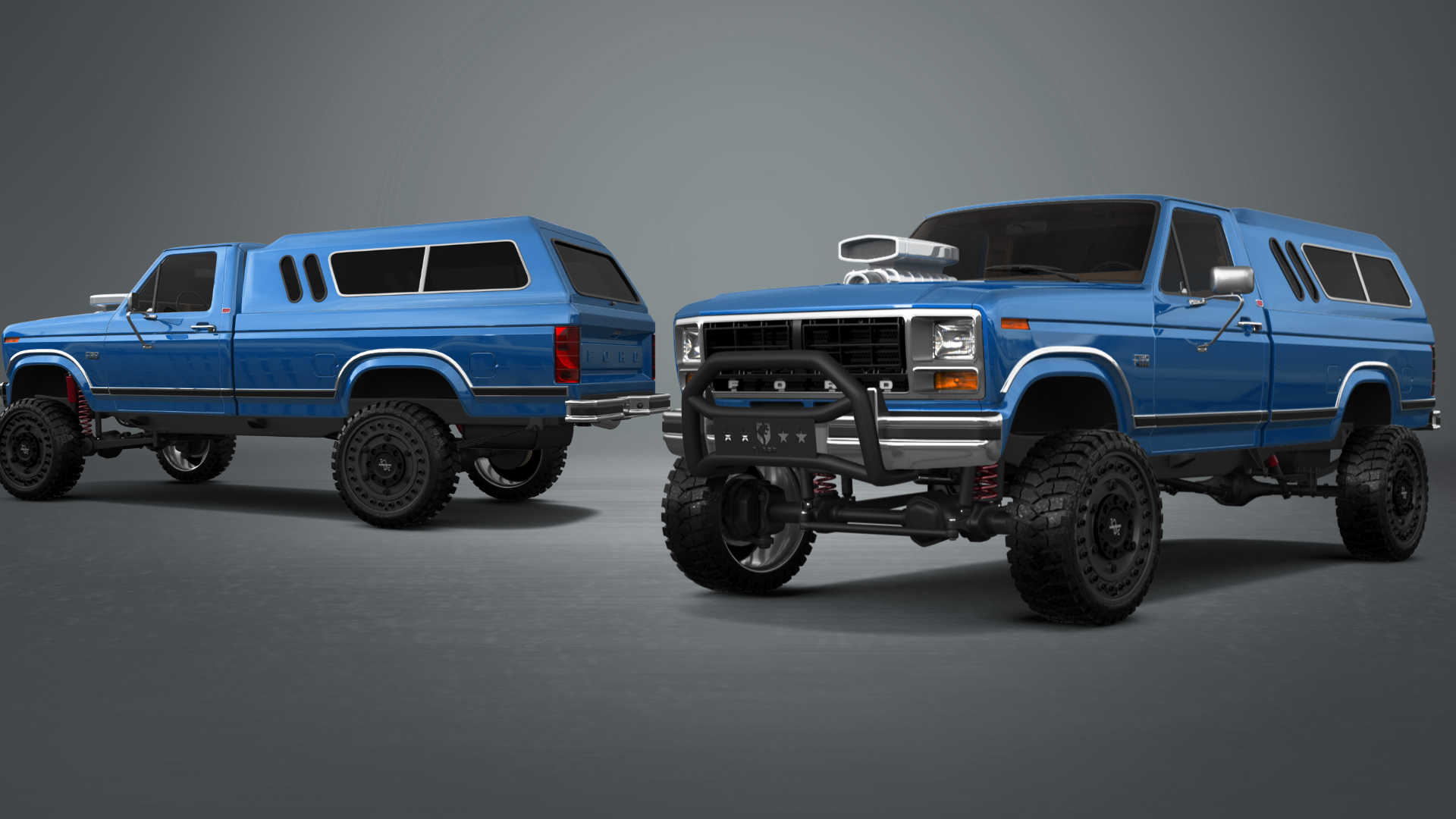 Ford F-150 2 Door pickup truck 1986