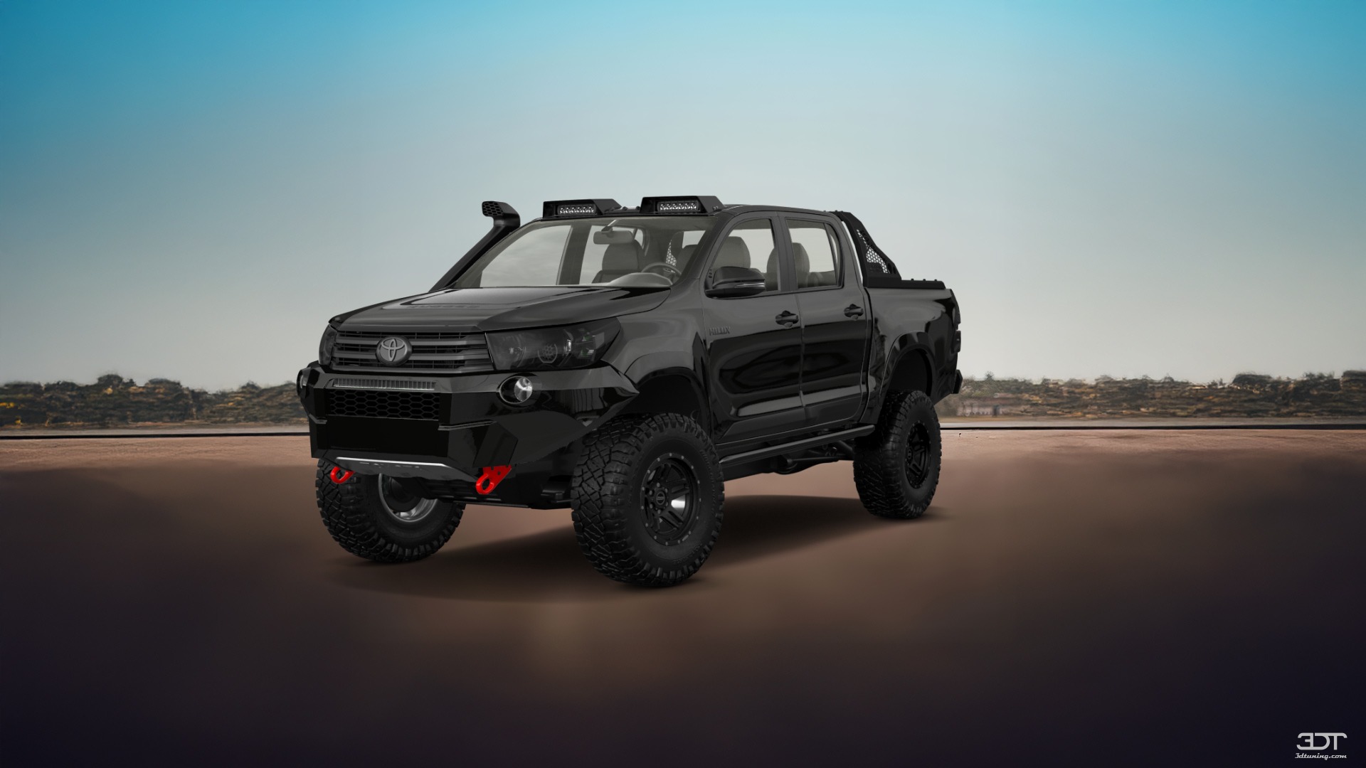 Toyota Hilux Double Cab 4 Door pickup truck 2015 tuning