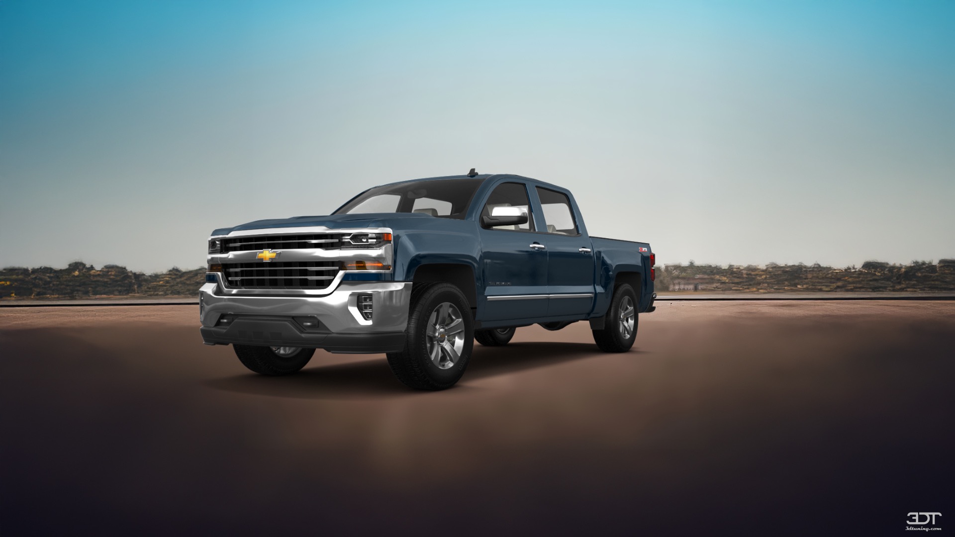Chevrolet Silverado 1500 4 Door pickup truck 2016 tuning