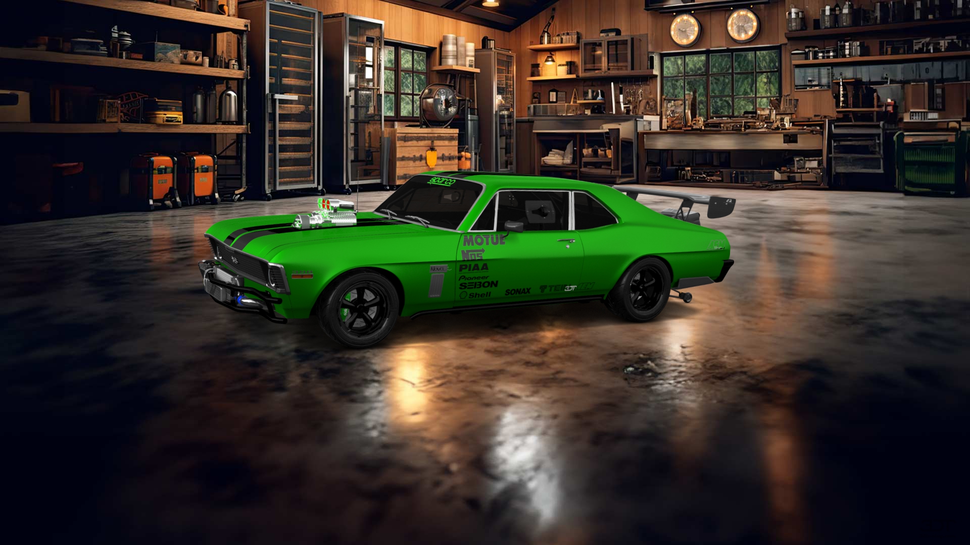 Chevrolet Chevy II Nova 2 Door Coupe 1968