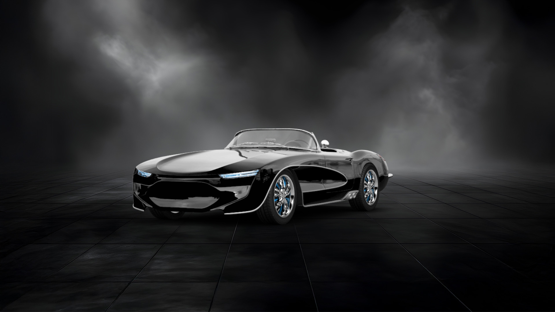 Chevrolet Corvette Convertible Coupe 1958 tuning