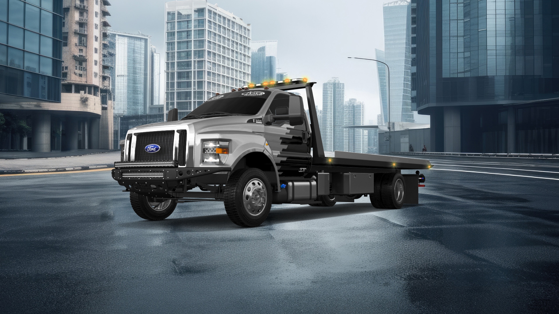 Ford F-650 Tow Truck Pickup 2016