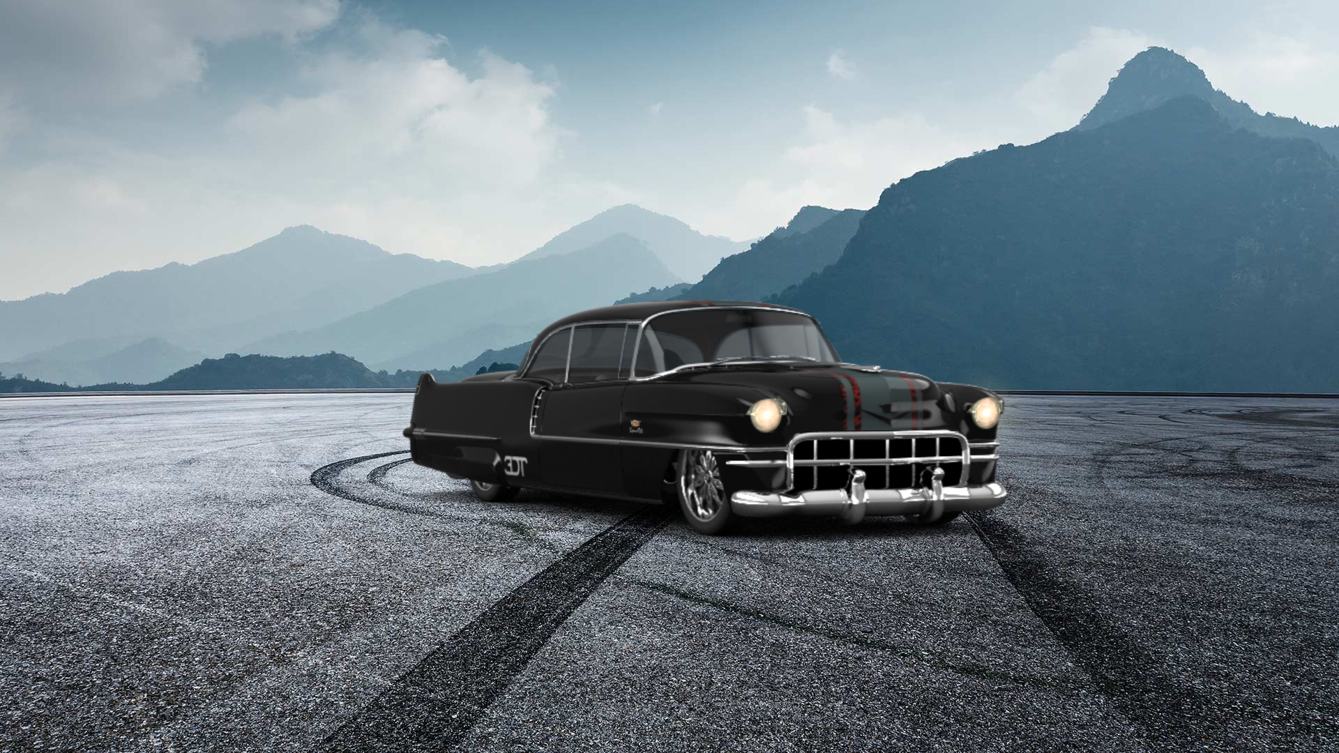 Cadillac De Ville Coupe 1956 tuning
