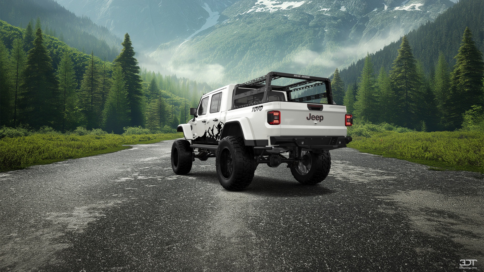 Jeep Gladiator JT Pickup Truck 2020 이미지