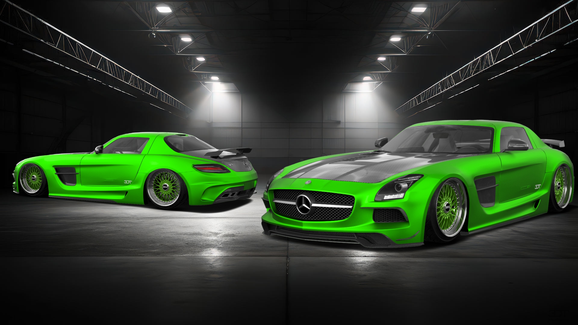 Mercedes SLS 2 Door Coupe 2011 tuning