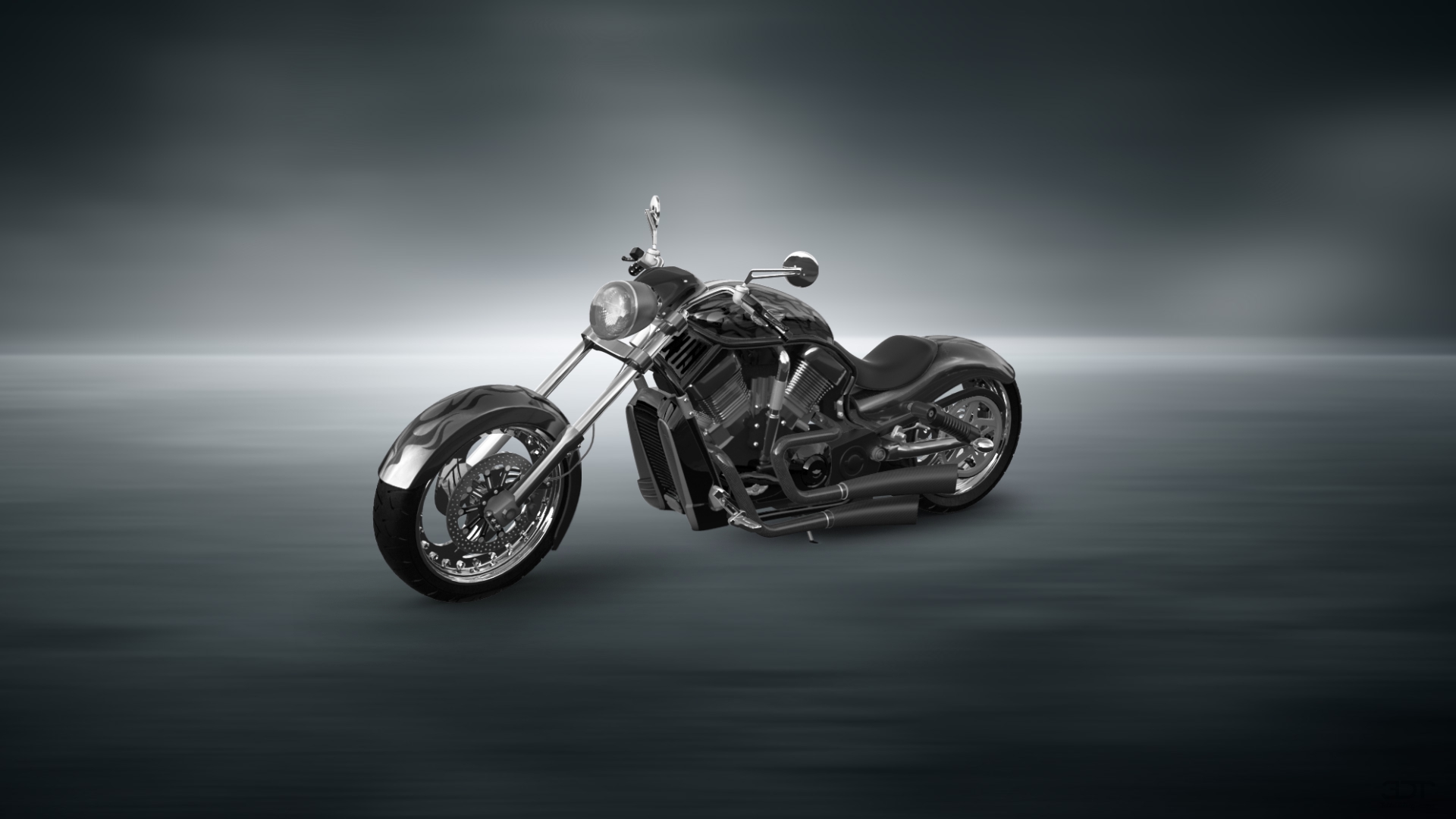 Harley-Davidson Custom Chopper Cruiser 2011