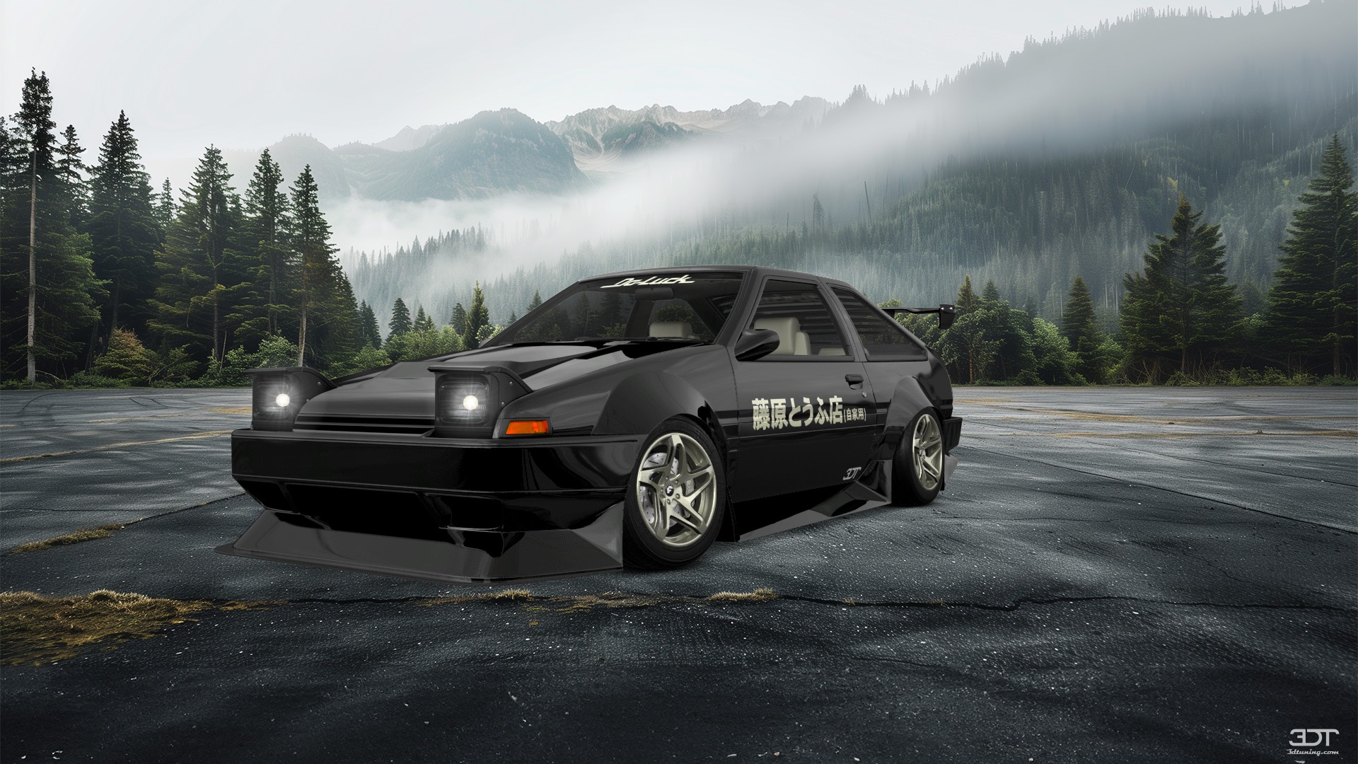 Toyota AE86 3 Door Hatchback 1985 Images