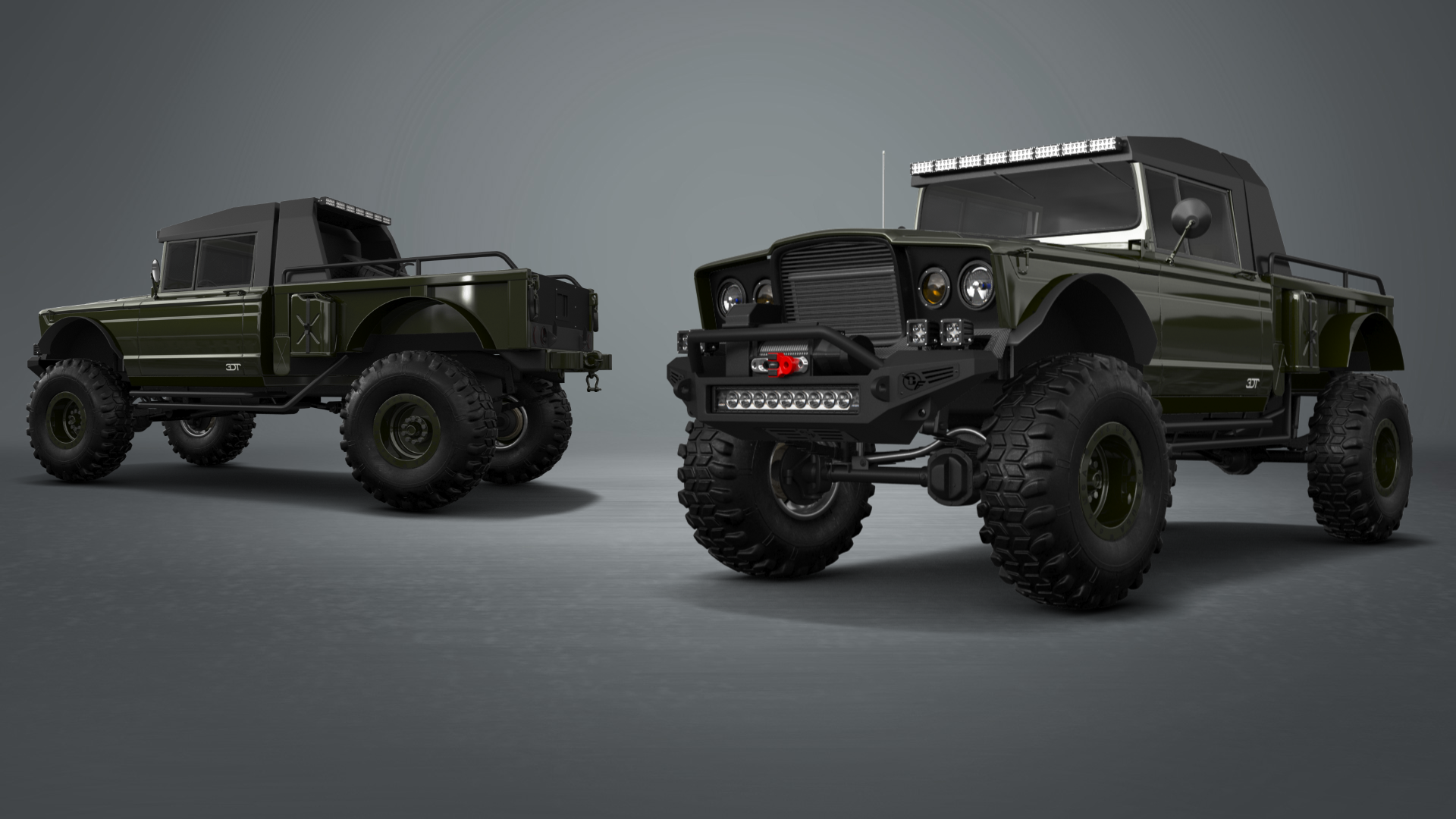 Jeep Kaiser M715 2 Door pickup truck 1968