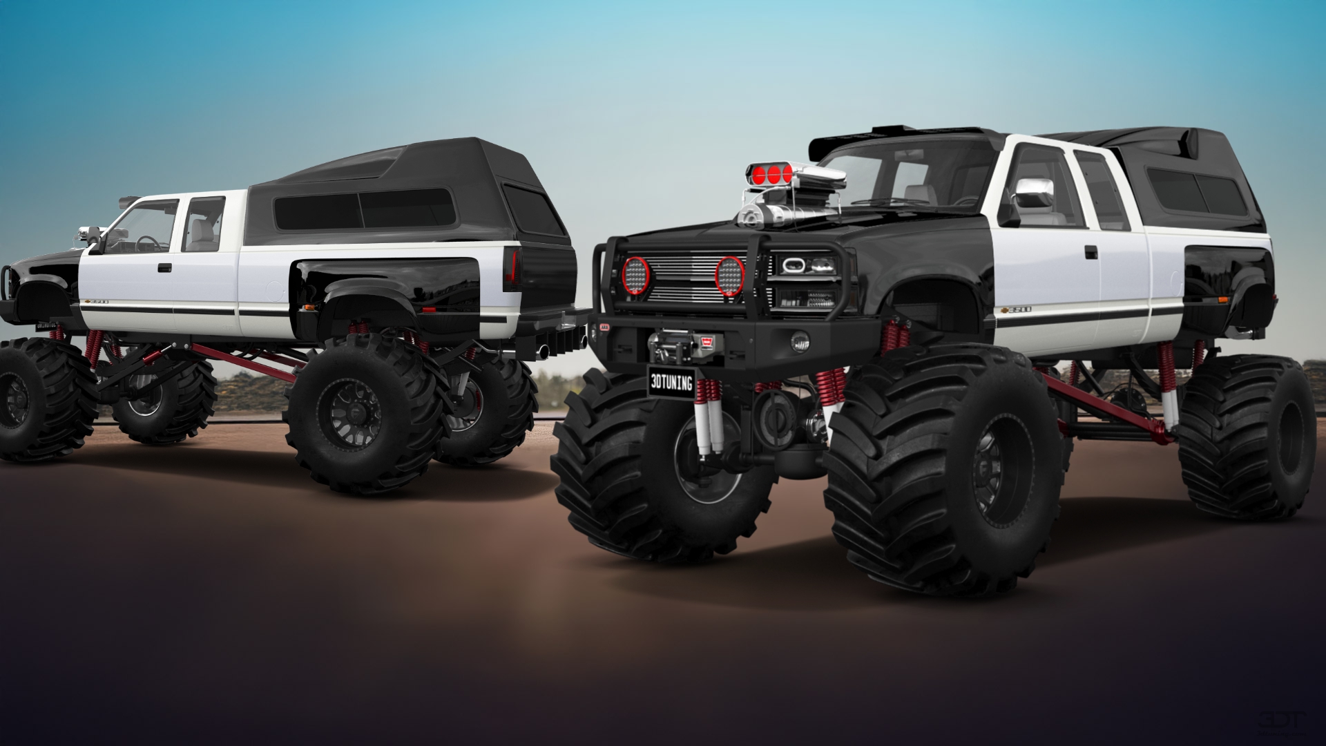 Chevrolet K3500 Extended Cab Pickup Truck 1988 tuning