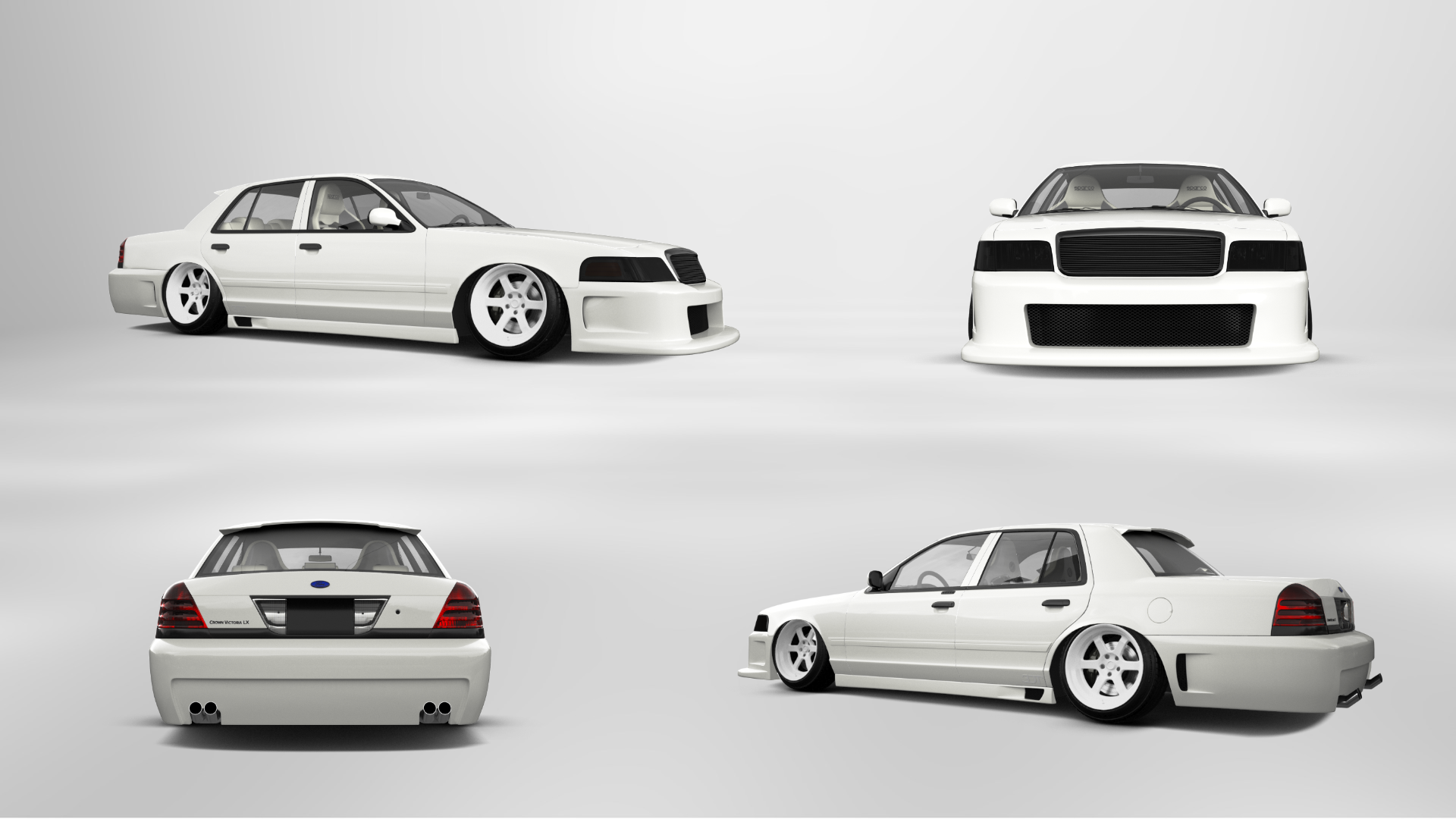 Ford Crown Victoria Sedan 2007 tuning
