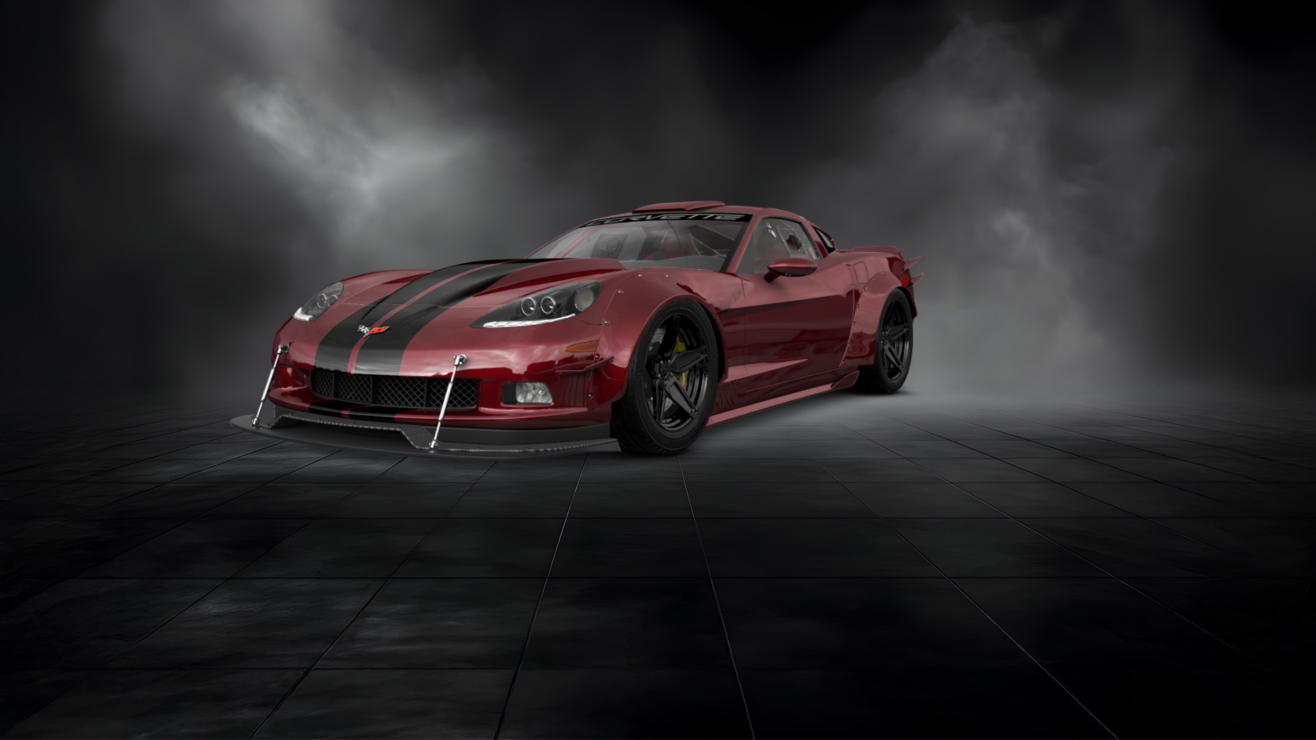 Chevrolet Corvette 2 Door Coupe 2004 tuning