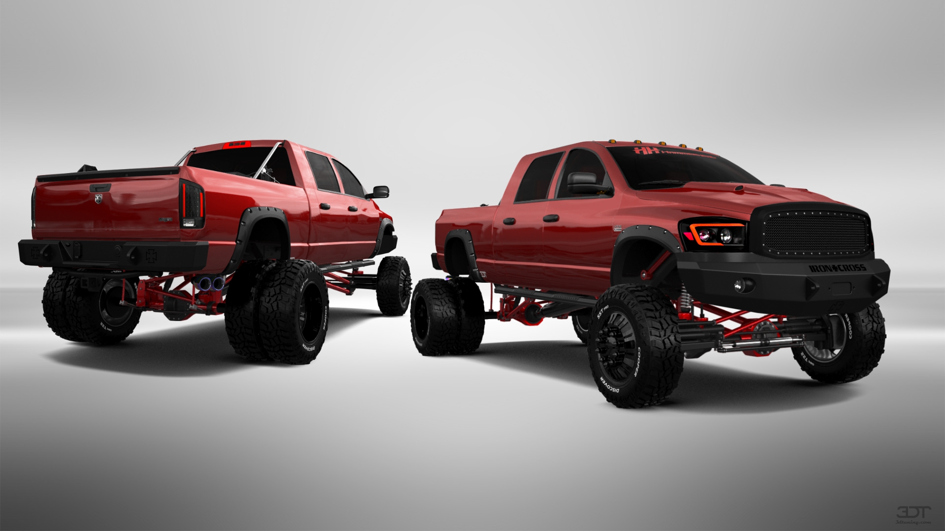 Dodge Ram 3500 Dually 4 Door pickup truck 2007 tuning