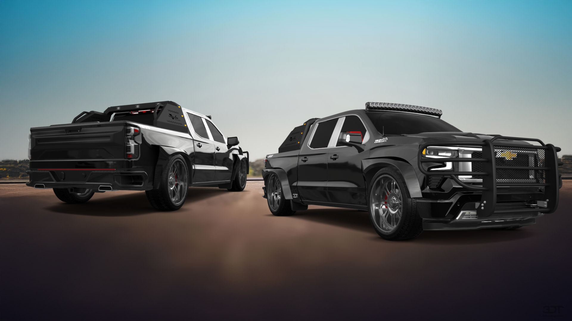 Chevrolet Silverado 1500 Crew Cab 5.8 ft box 4 Door pickup truck 2023 tuning