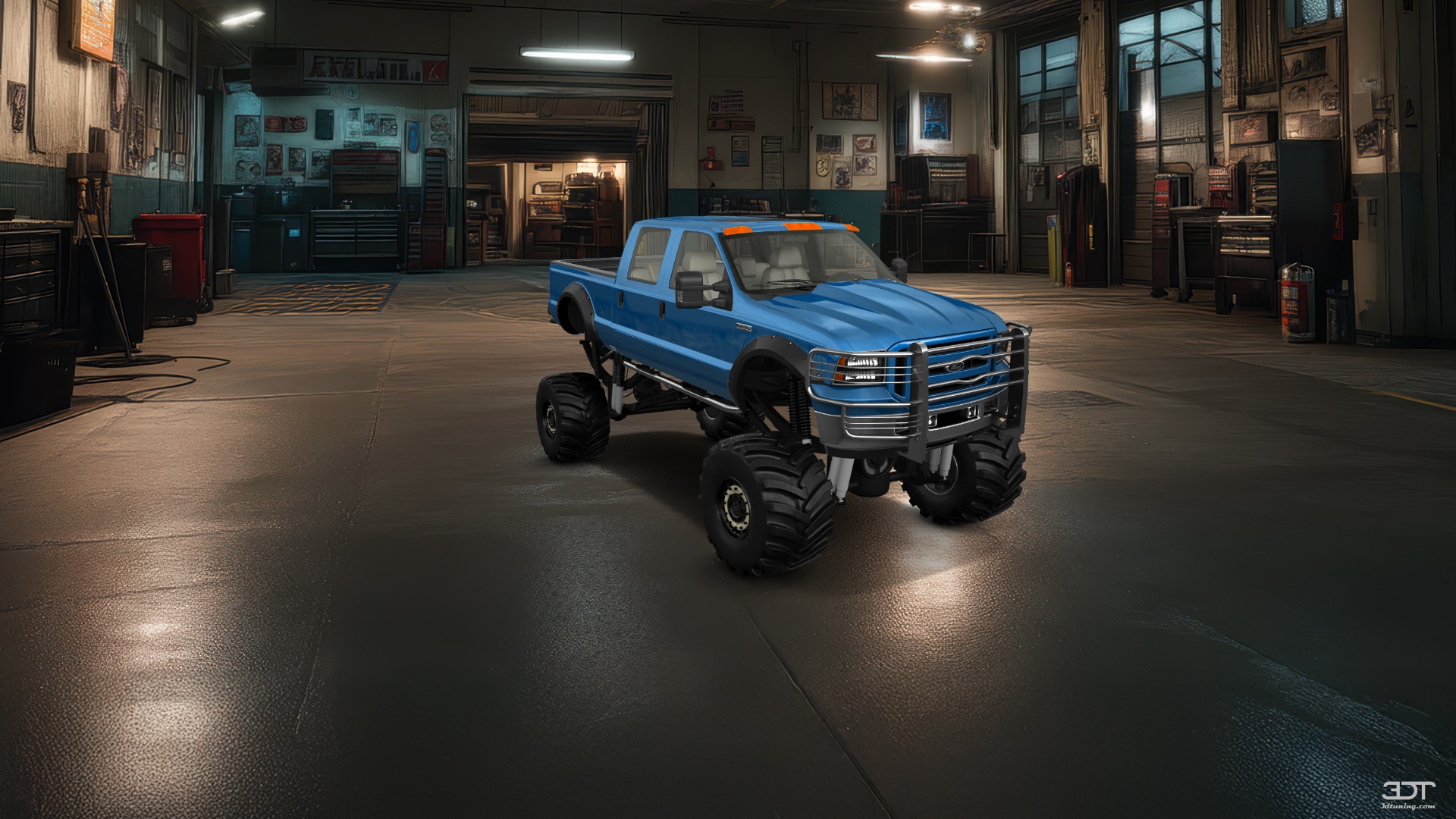 Ford F-250 Crew Cab 4 Door pickup truck 1999 tuning