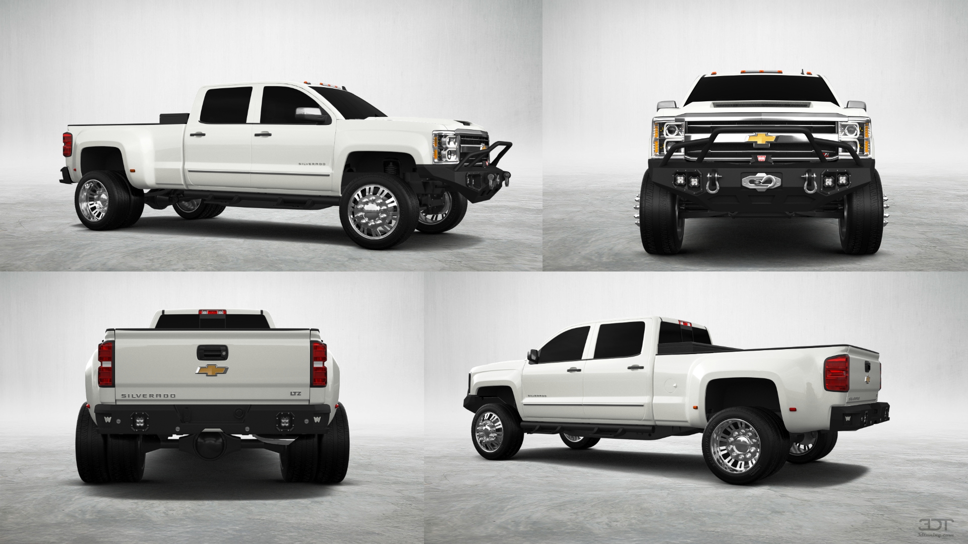 Chevrolet Silverado 3500 4 Door pickup truck 2015