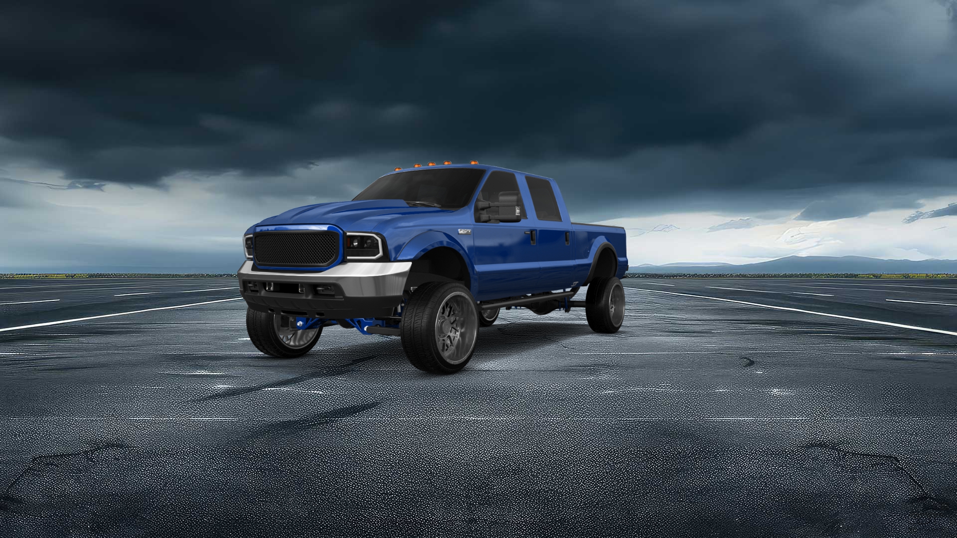 Ford F-250 Crew Cab 4 Door pickup truck 1999 tuning