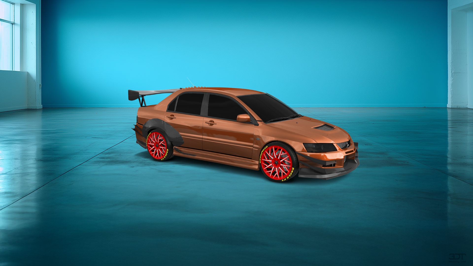 Mitsubishi Lancer Evo IX 4 Door Saloon 2005 tuning