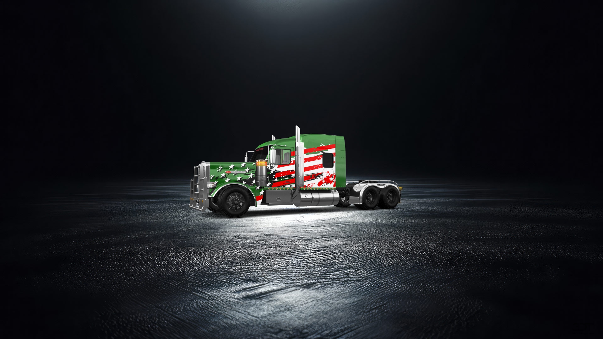 Peterbilt 589 Sleeper Cab Truck 2024 tuning