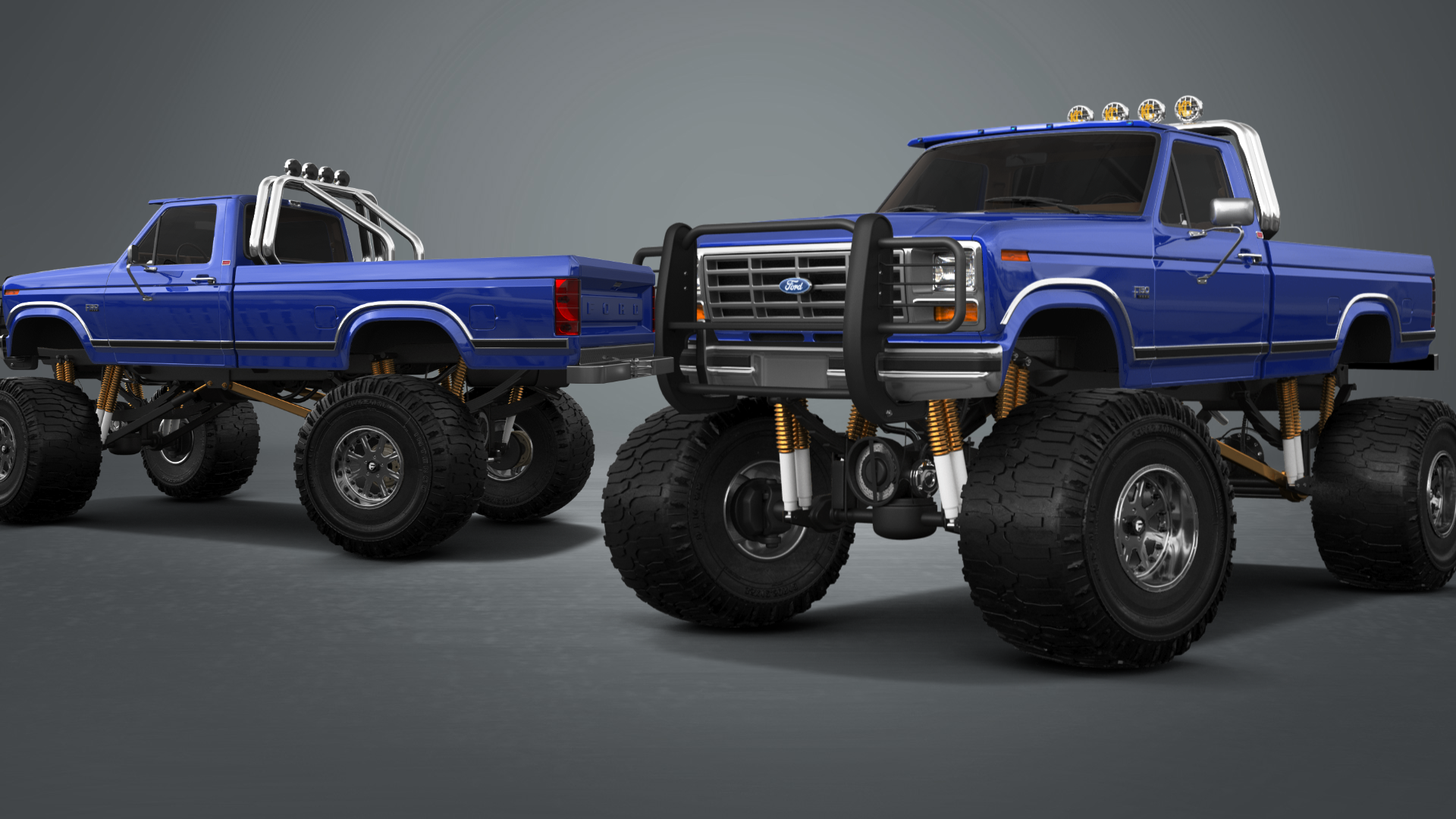 Ford F-150 2 Door pickup truck 1986