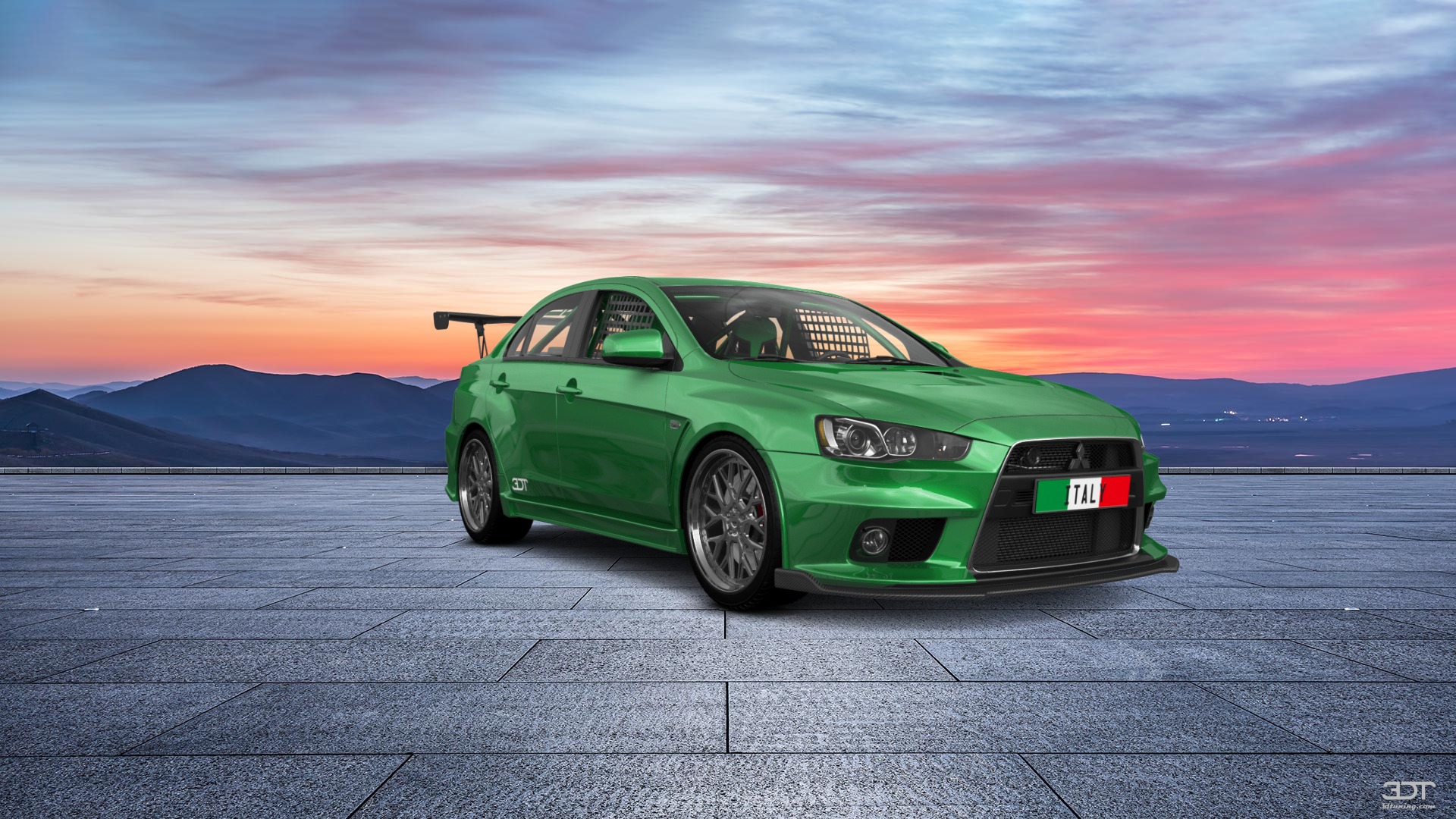 Mitsubishi Lancer Evolution X Sedan 2008