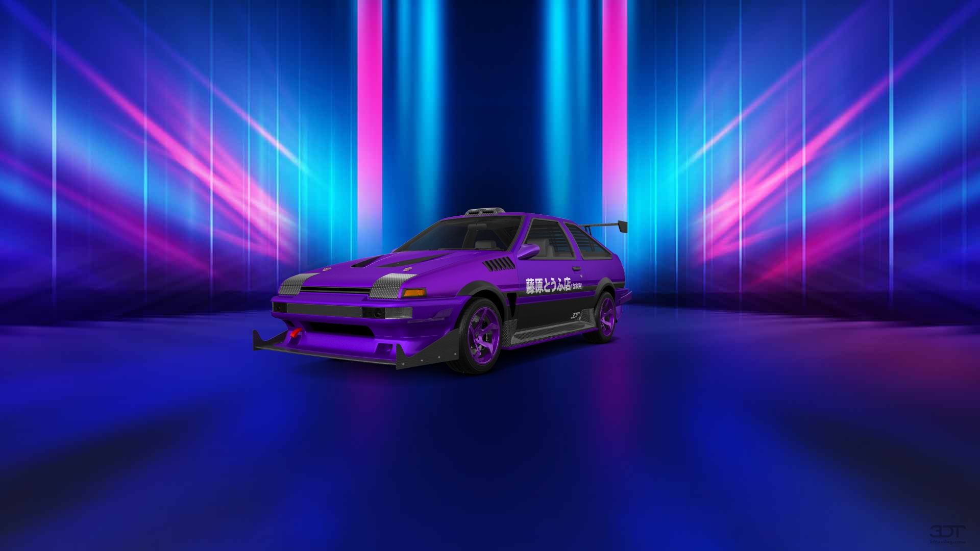 Toyota AE86 3 Door Hatchback 1985 tuning