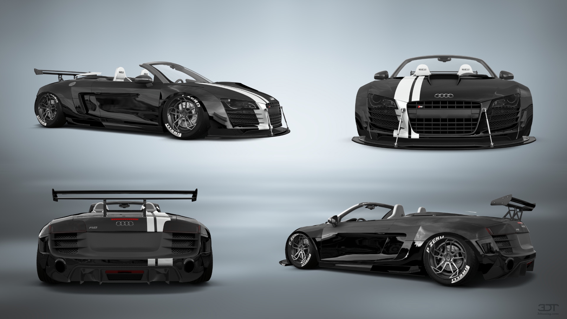 Audi R8 Spyder 2 Door Convertible 2008