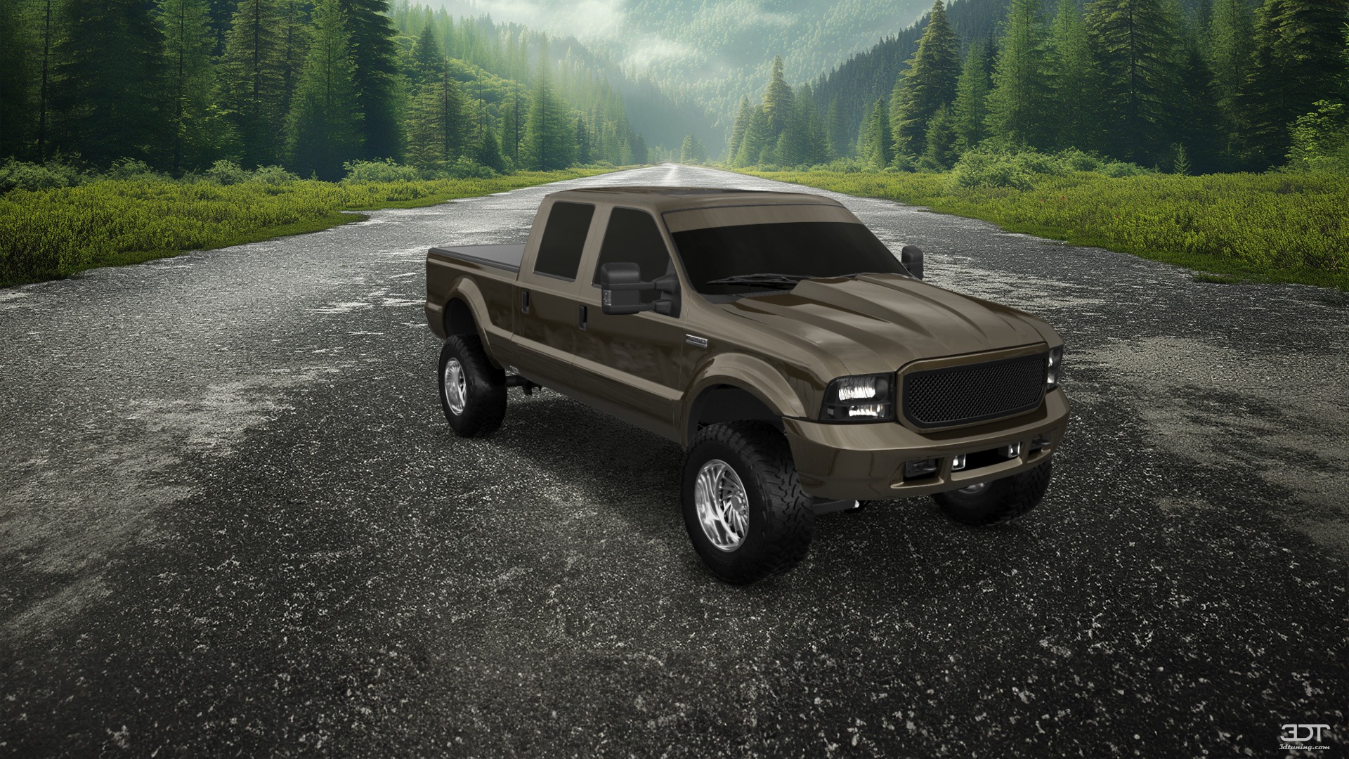 Ford F-250 Crew Cab 4 Door pickup truck 1999 tuning