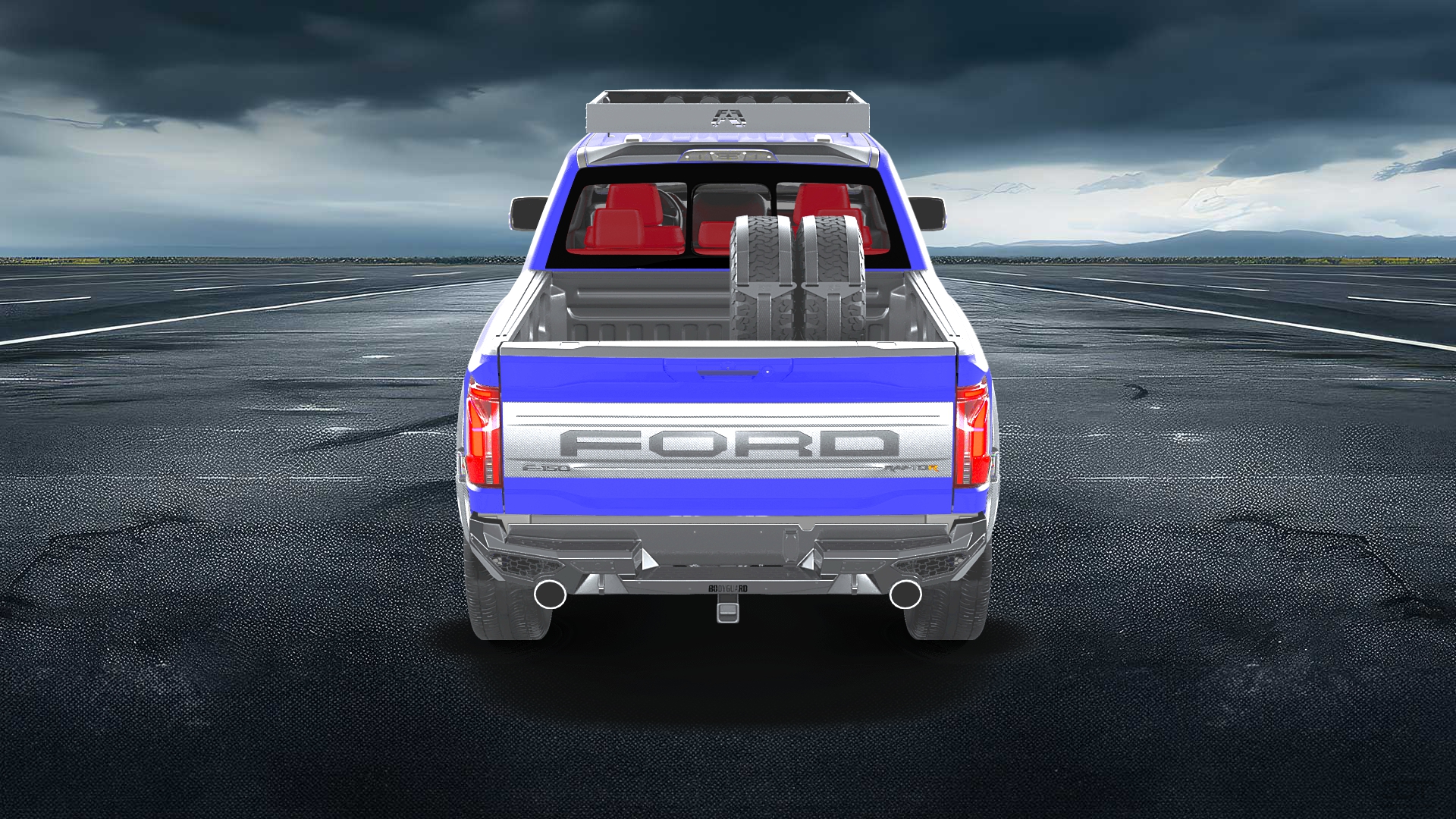 Ford F-150 Raptor 4 Door pickup truck 2024 Images