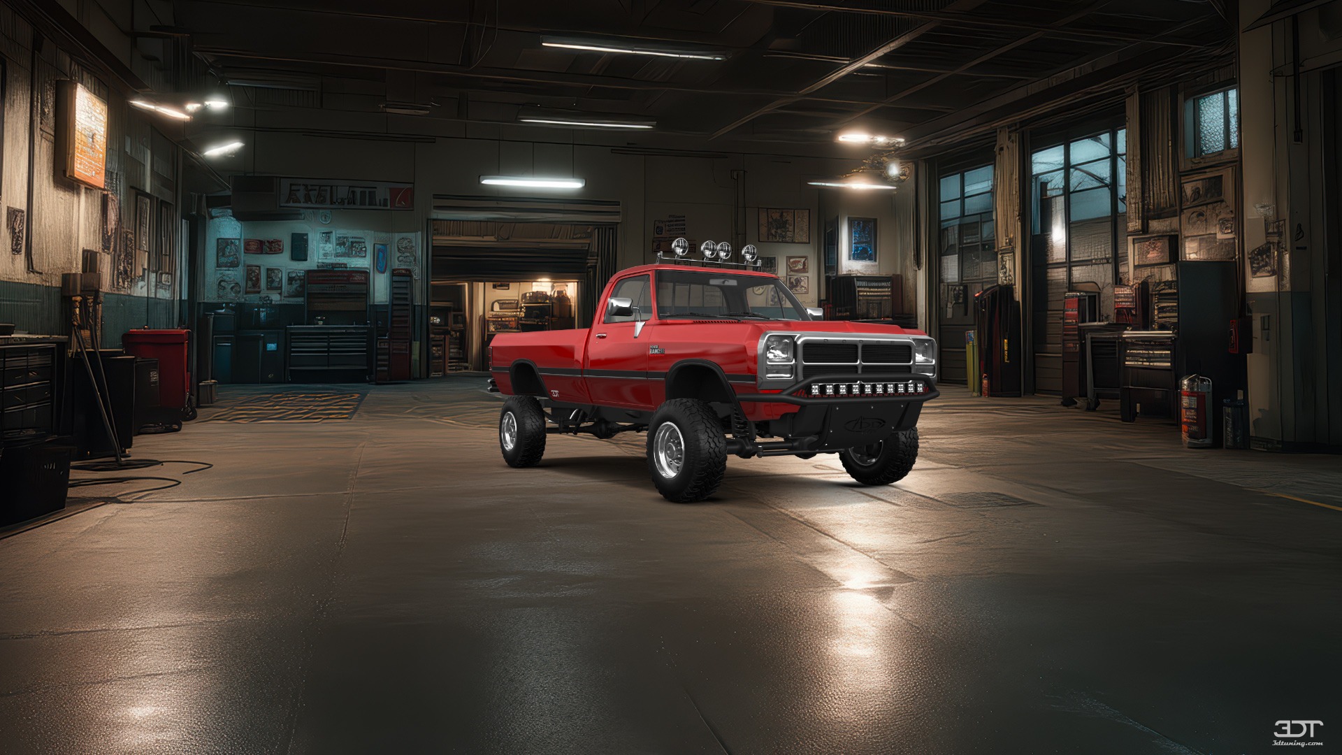 Dodge Ram 2 Door pickup truck 1991 tuning