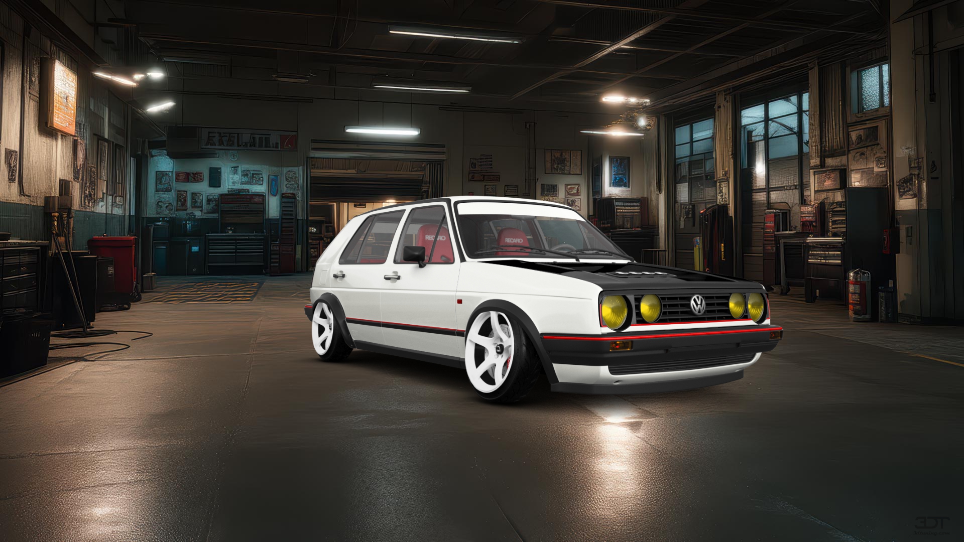 Volkswagen Golf Mk2 5 Door Hatchback 1983 tuning