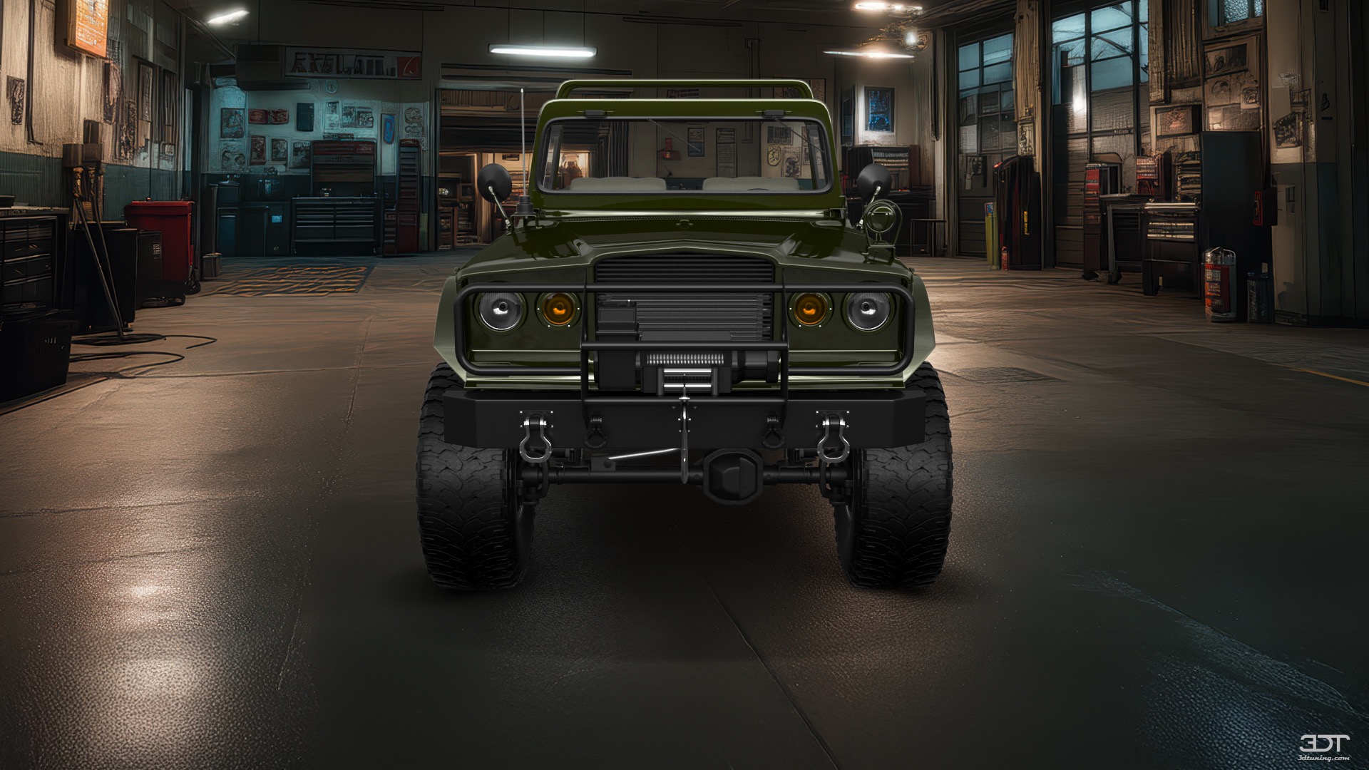 Jeep Kaiser M715 2 Door pickup truck 1968 tuning