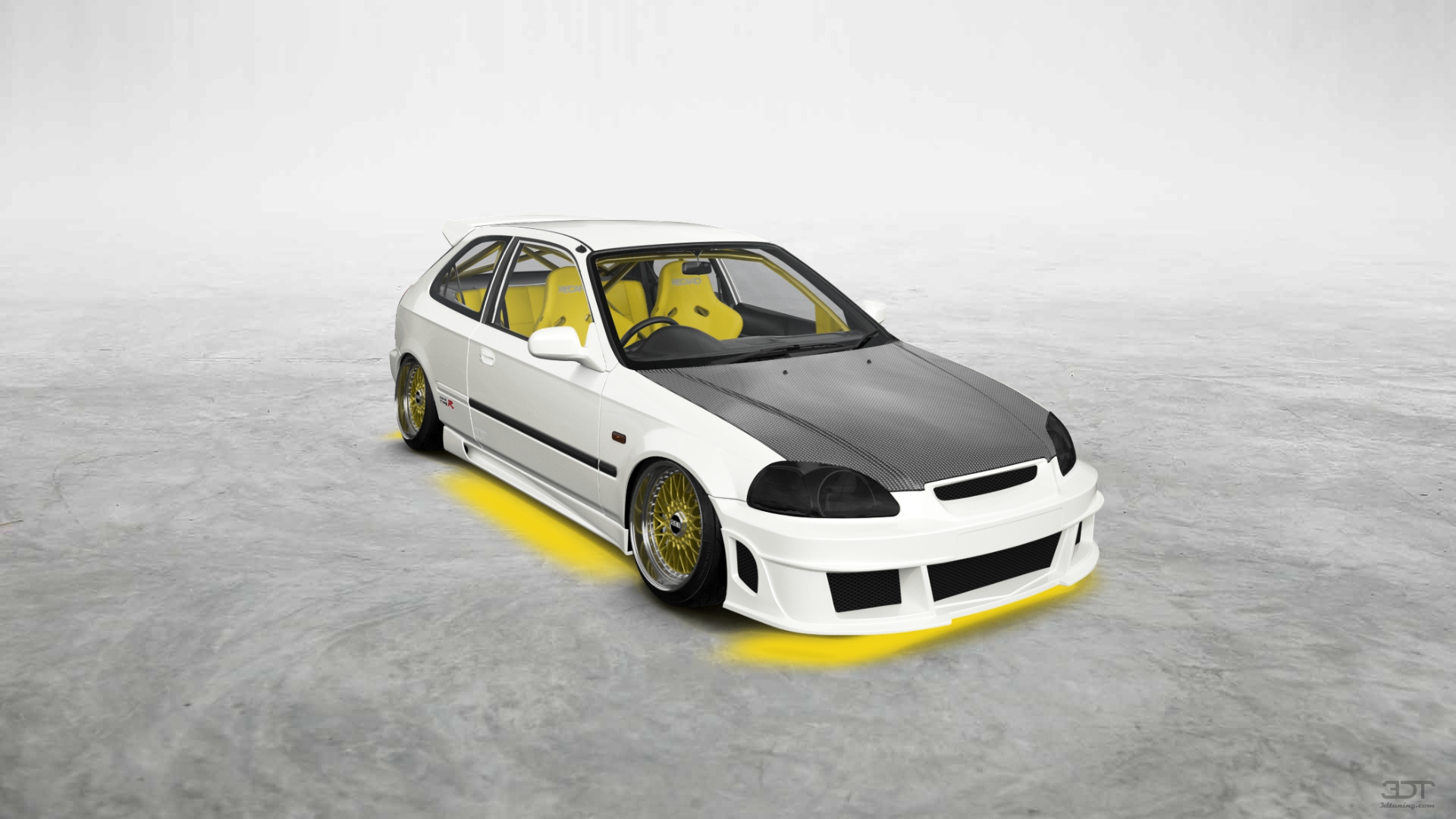Honda Civic 3 Door Hatchback 1997 tuning