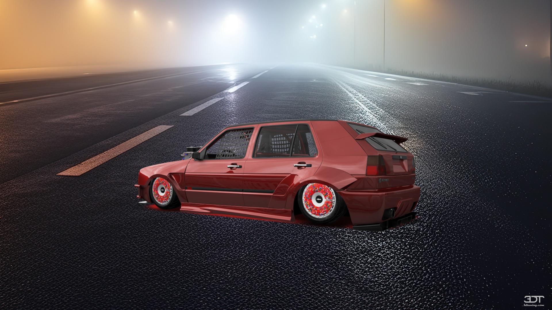 Tuning Volkswagen Golf Mk2 5 Door Hatchback 1983