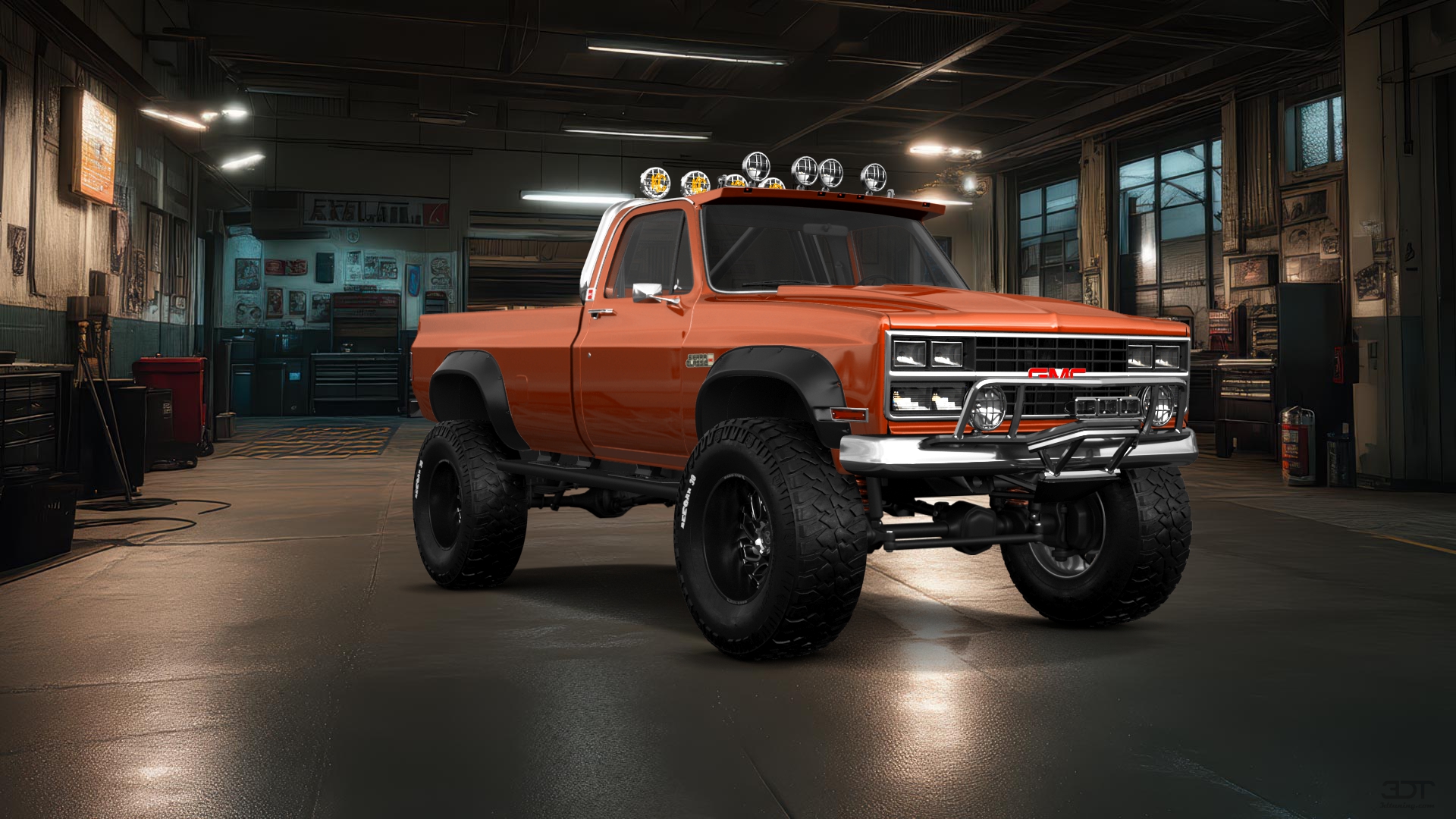 GMC Sierra 1500 2 Door pickup truck 1985 tuning