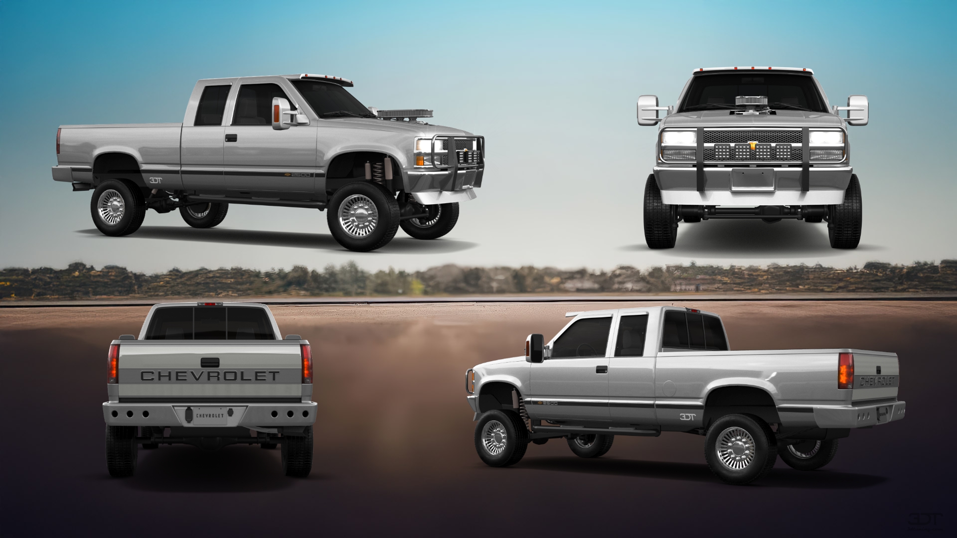 Chevrolet K2500 Extended Cab Pickup 1989 tuning