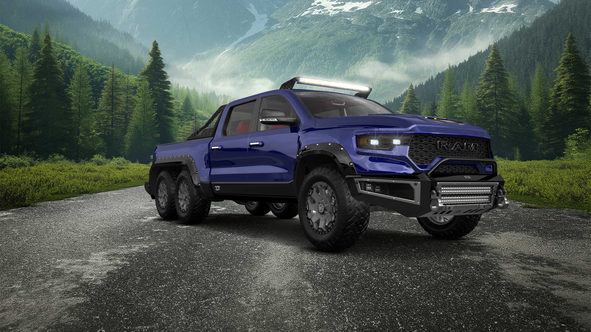 Dodge Ram Hennessey Mammoth 6X6 Truck 2021 tuning