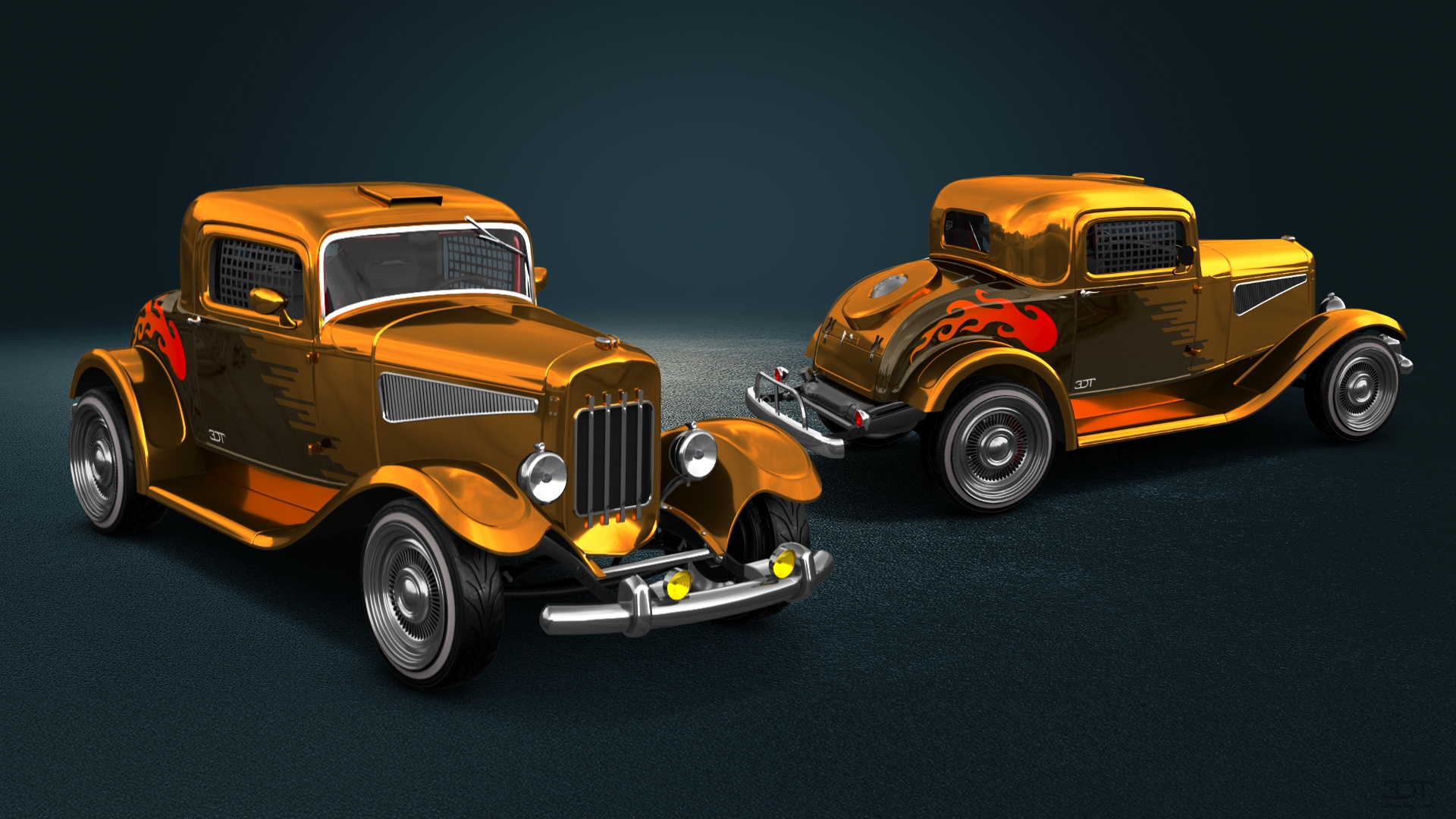 Ford Model B Deluxe 2 Door Coupe 1932 tuning