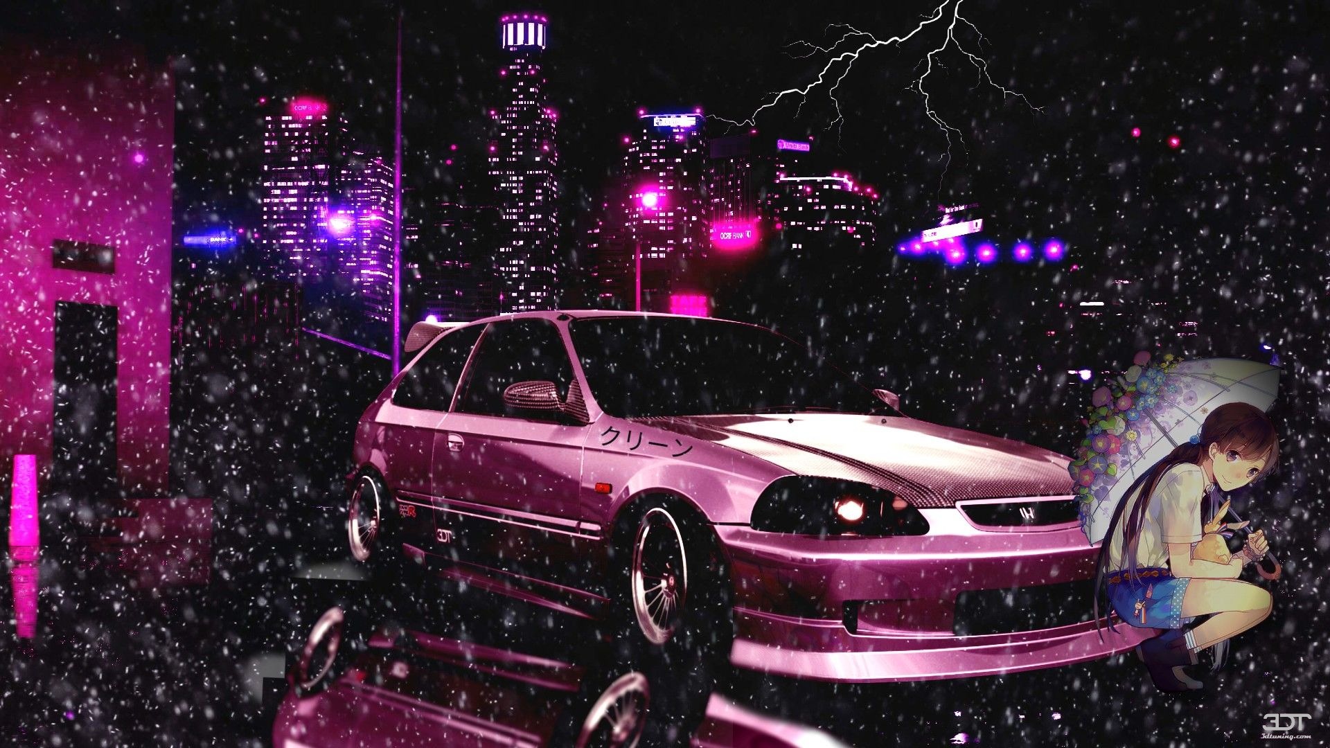 Honda Civic 3 Door Hatchback 1997 tuning